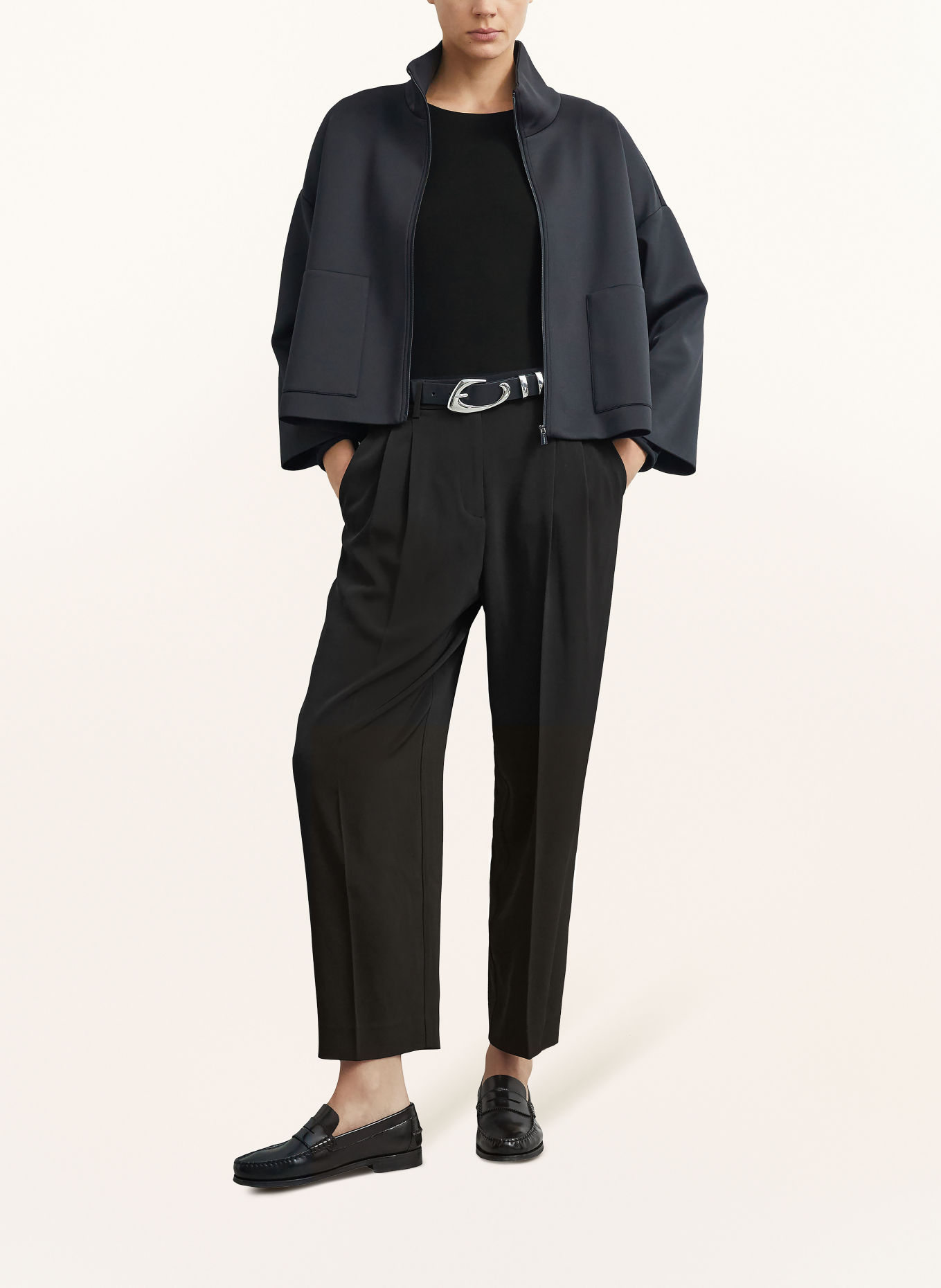 comma Longsleeve: SCHWARZ