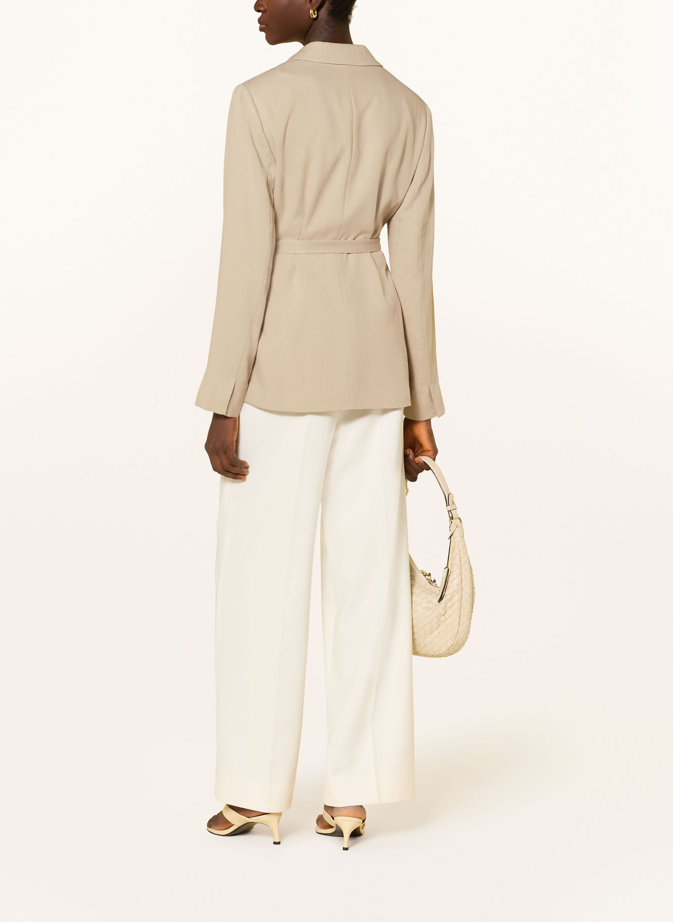 comma Blazer: BEIGE