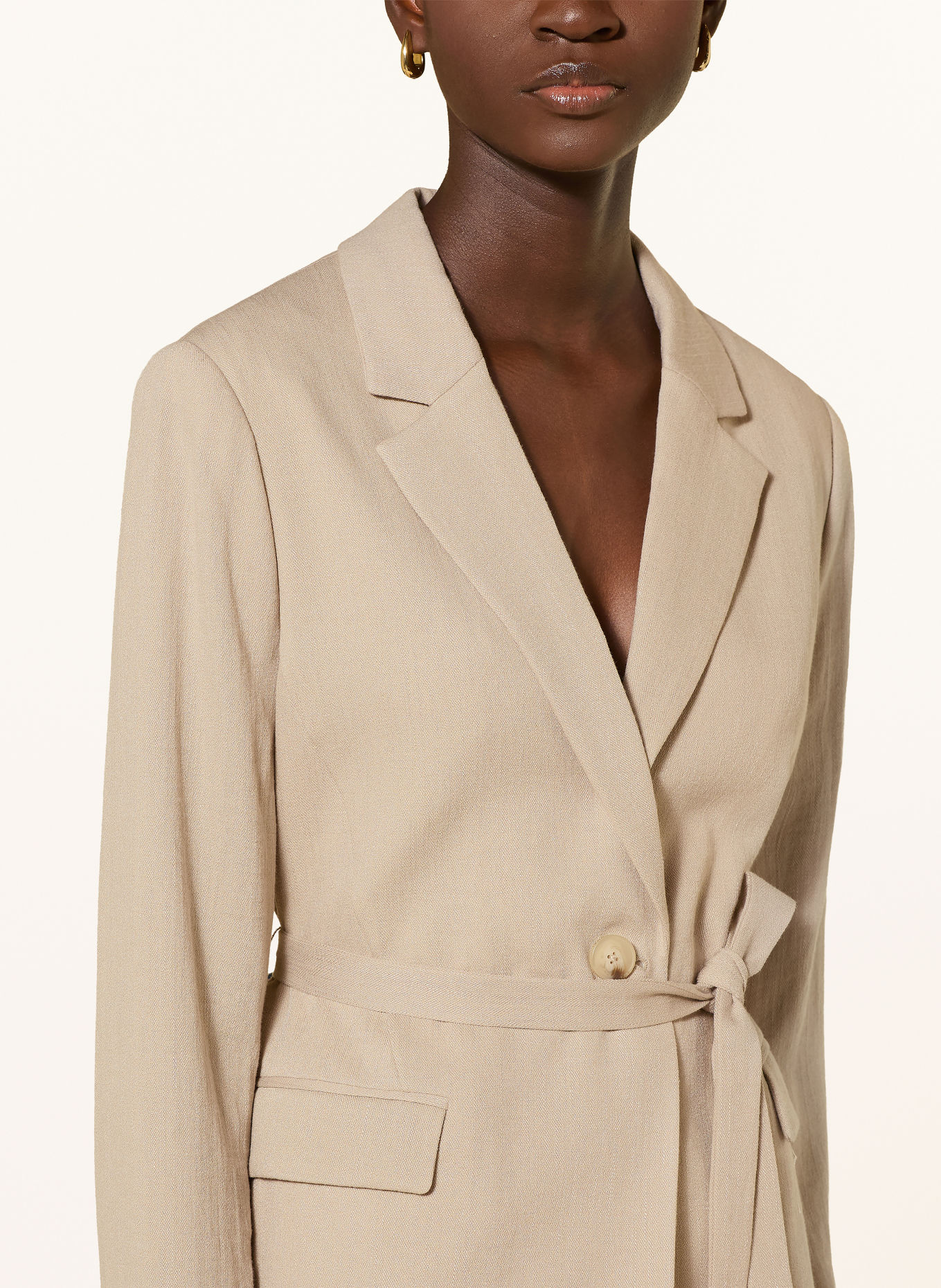 comma Blazer: BEIGE