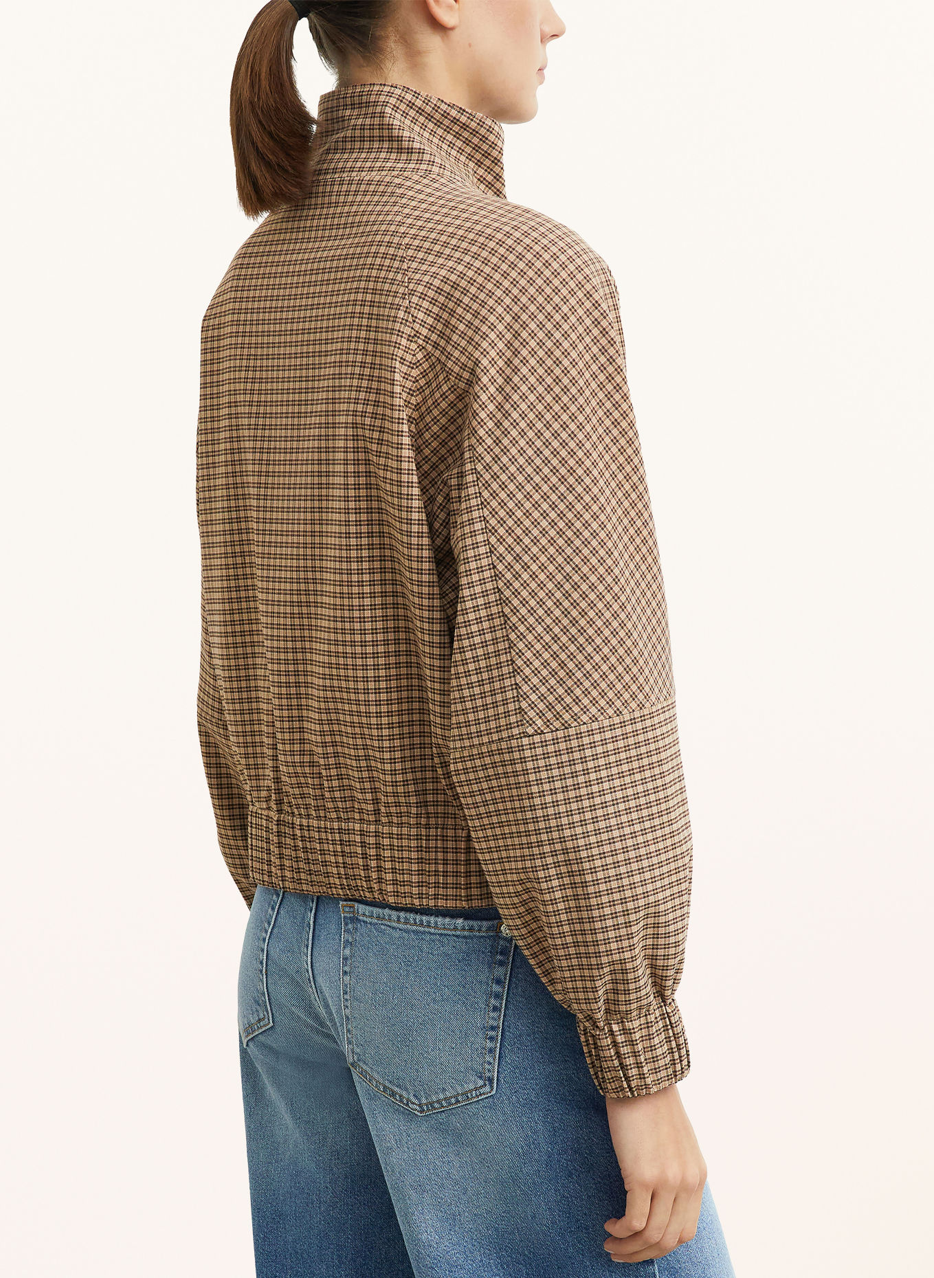comma Blouson: BRUN / LYSEBRUN