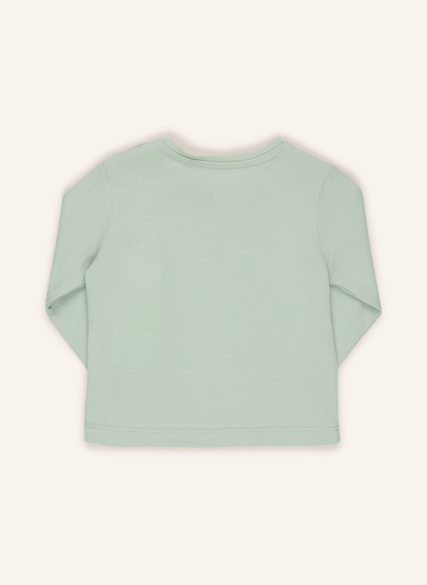s.Oliver RED Long-sleeve shirt: LIGHT GREEN / GRAY / LIGHT ORANGE
