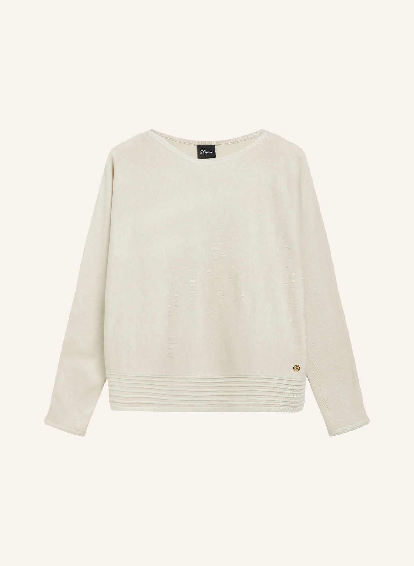 s.Oliver BLACK LABEL Sweater: BEIGE
