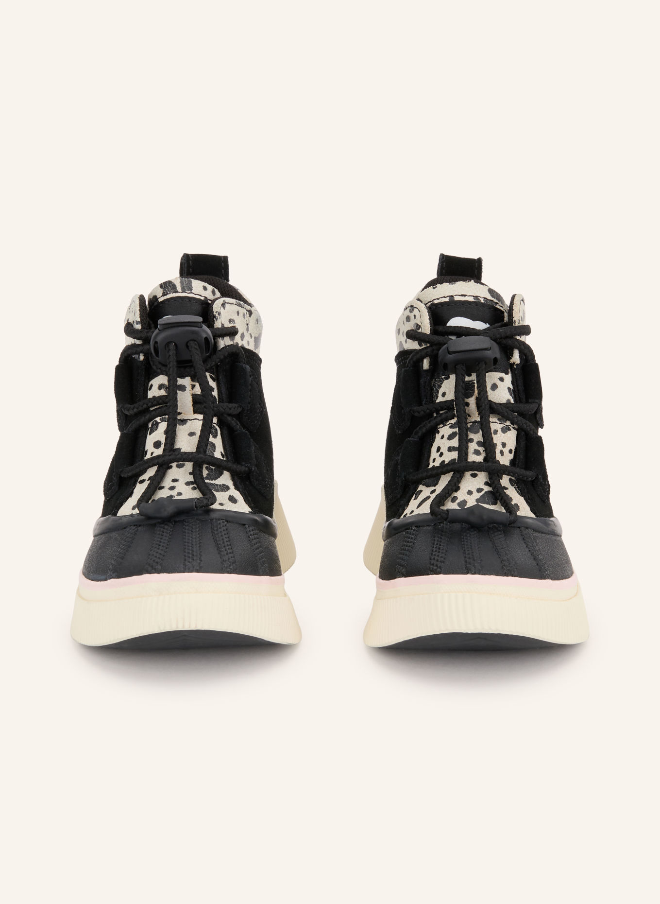 SOREL Veterboots OUT N ABOUT™ IV CLASSIC: ZWART / ROZE / ECRU