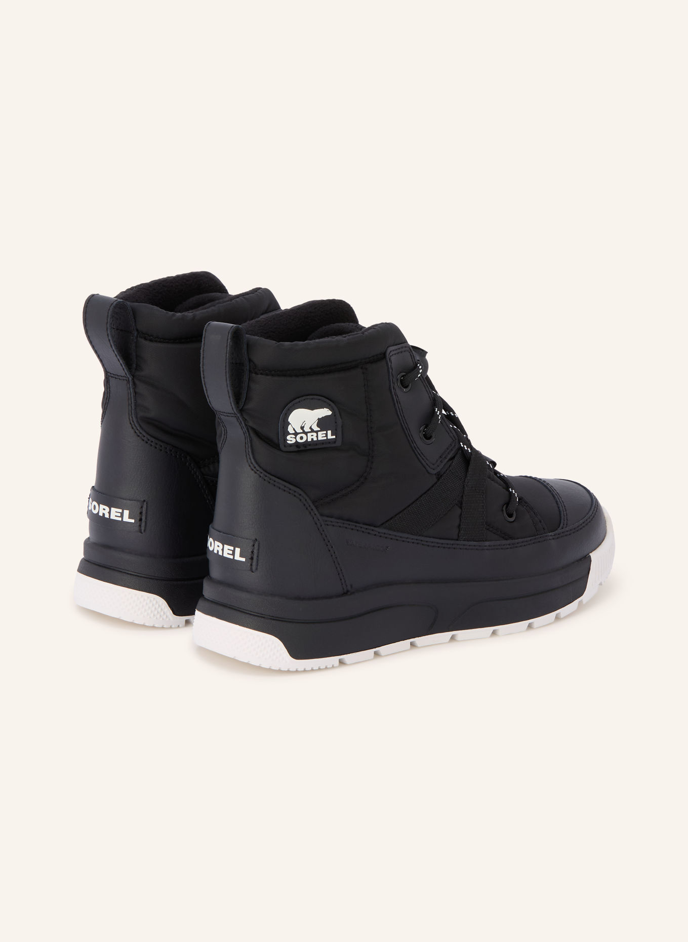 SOREL Botki BIG KIDS WHITNEY: CZARNY