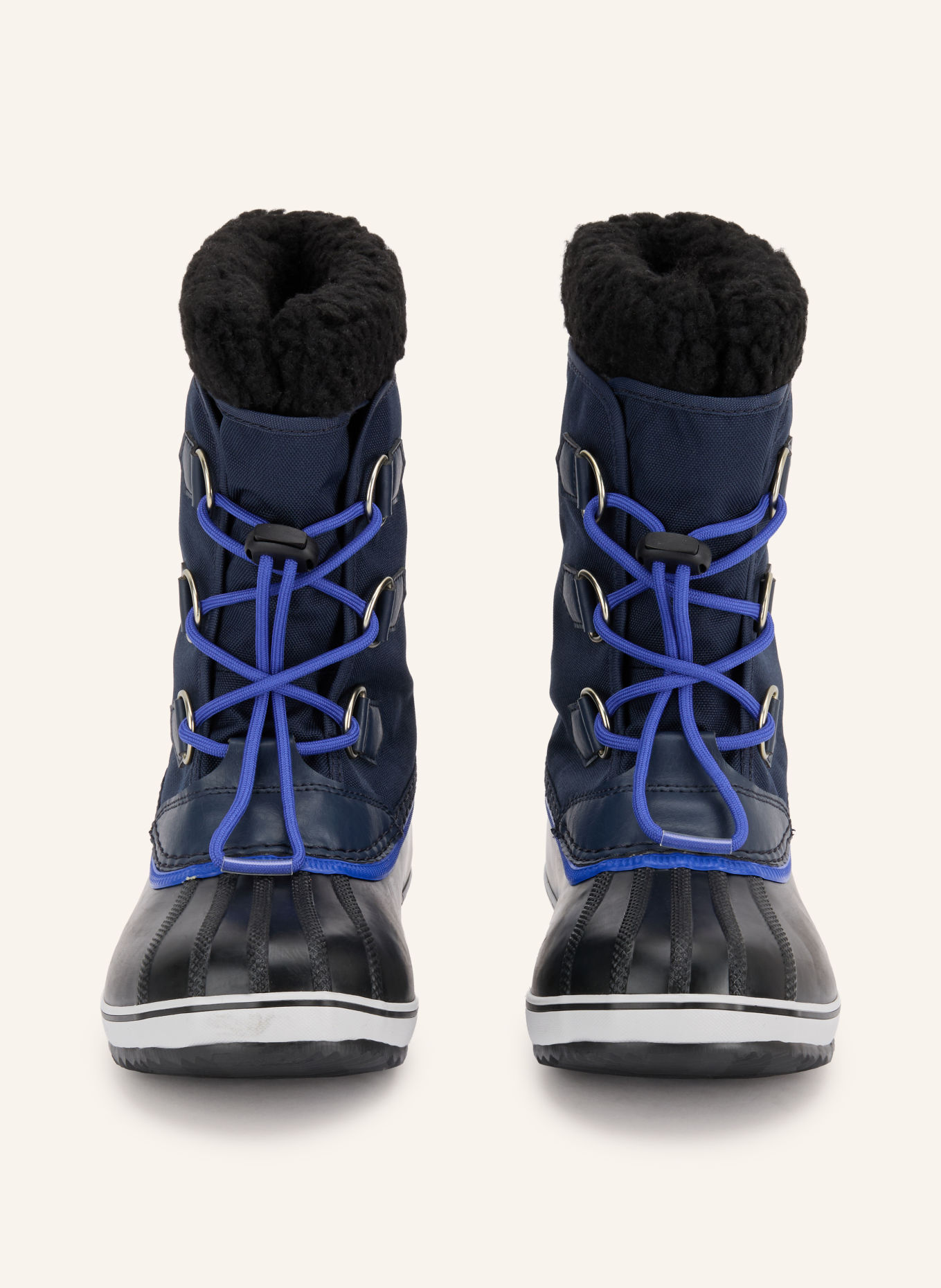 SOREL Boots BIG KIDS YOOT PAC: DONKERBLAUW / ZWART