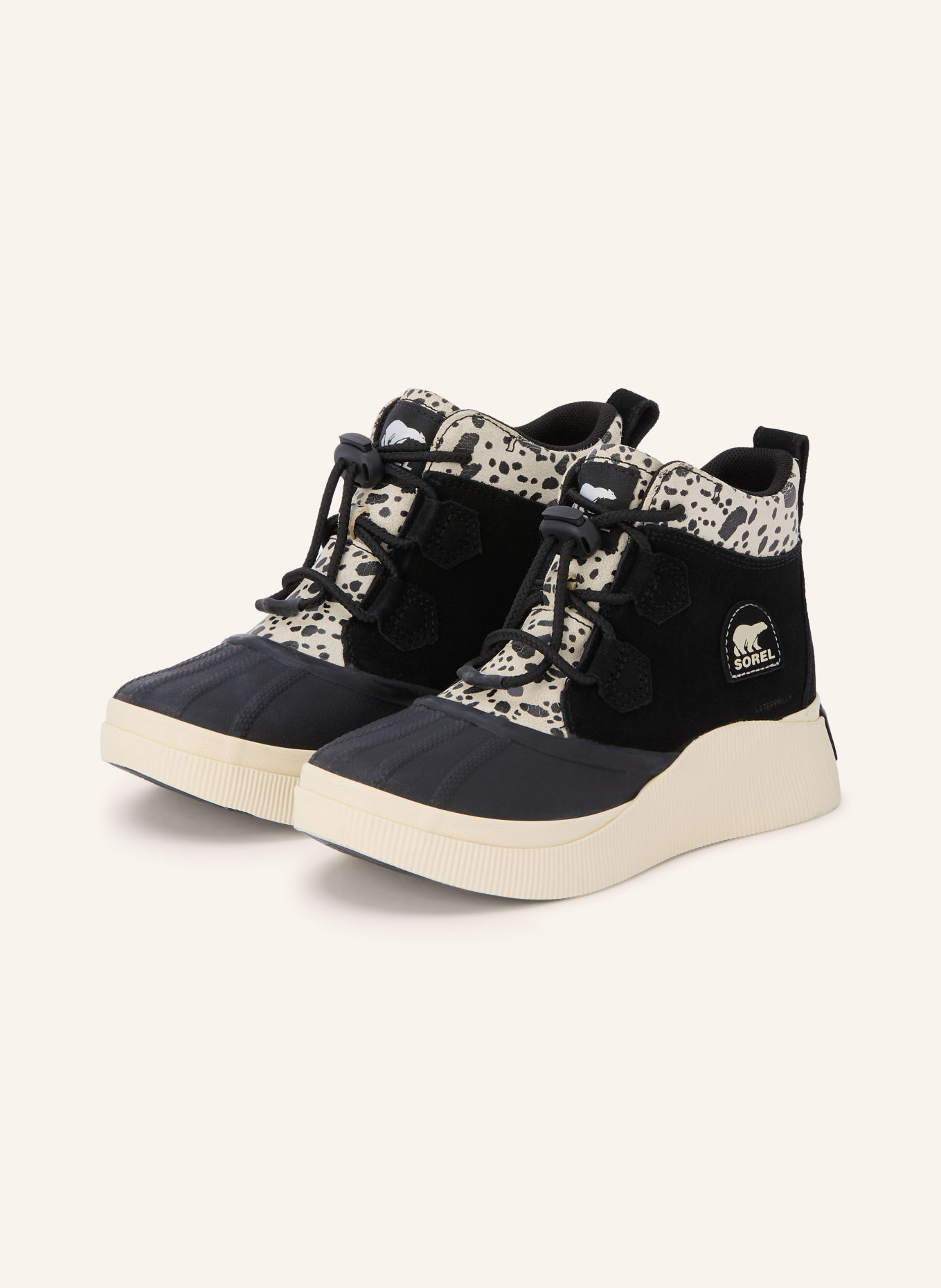 SOREL Boots OUT N ABOUT™ IV CLASSIC: ZWART / WIT