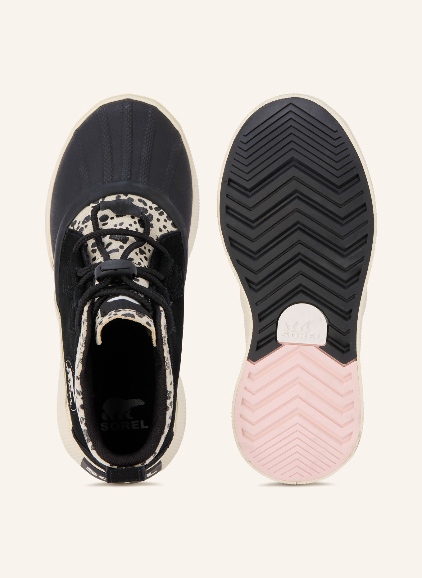 SOREL Boots OUT N ABOUT™ IV CLASSIC: ZWART / WIT