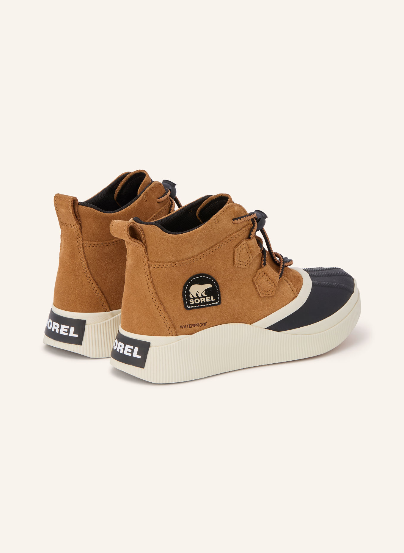 SOREL Boots OUT N ABOUT™ IV CLASSIC: BRUIN / WIT / ZWART
