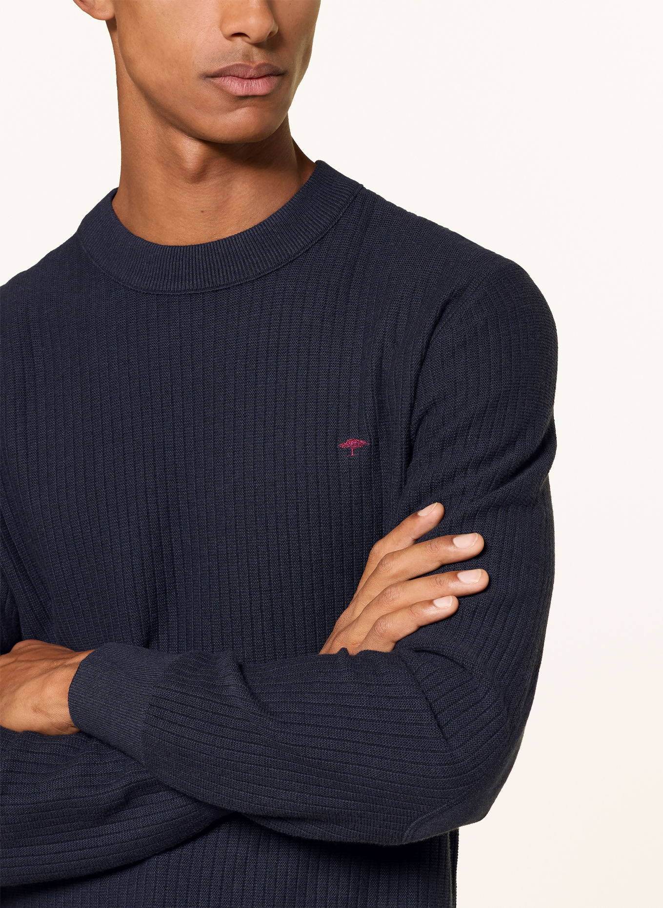 FYNCH-HATTON Trui: DONKERBLAUW