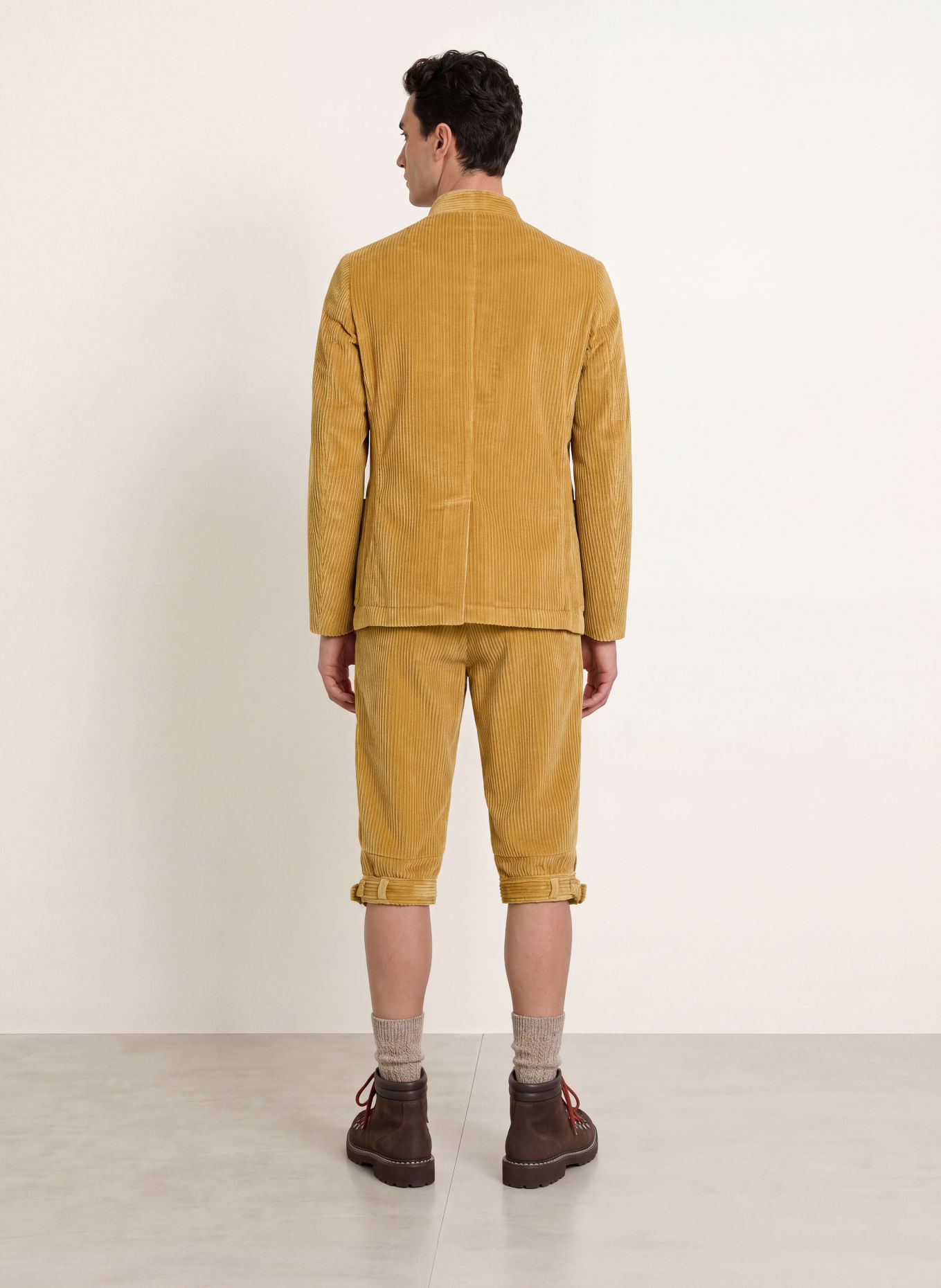 Luis Trenker Cordbyxor LUSTANISLAUS med kortare benlängd: BEIGE
