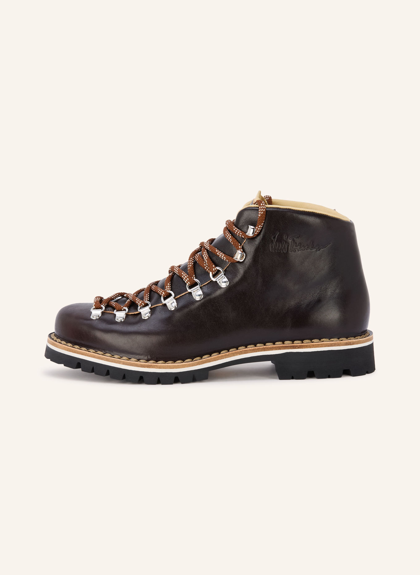 Luis Trenker Schnürboots LUPAUL: DUNKELBRAUN / SILBER