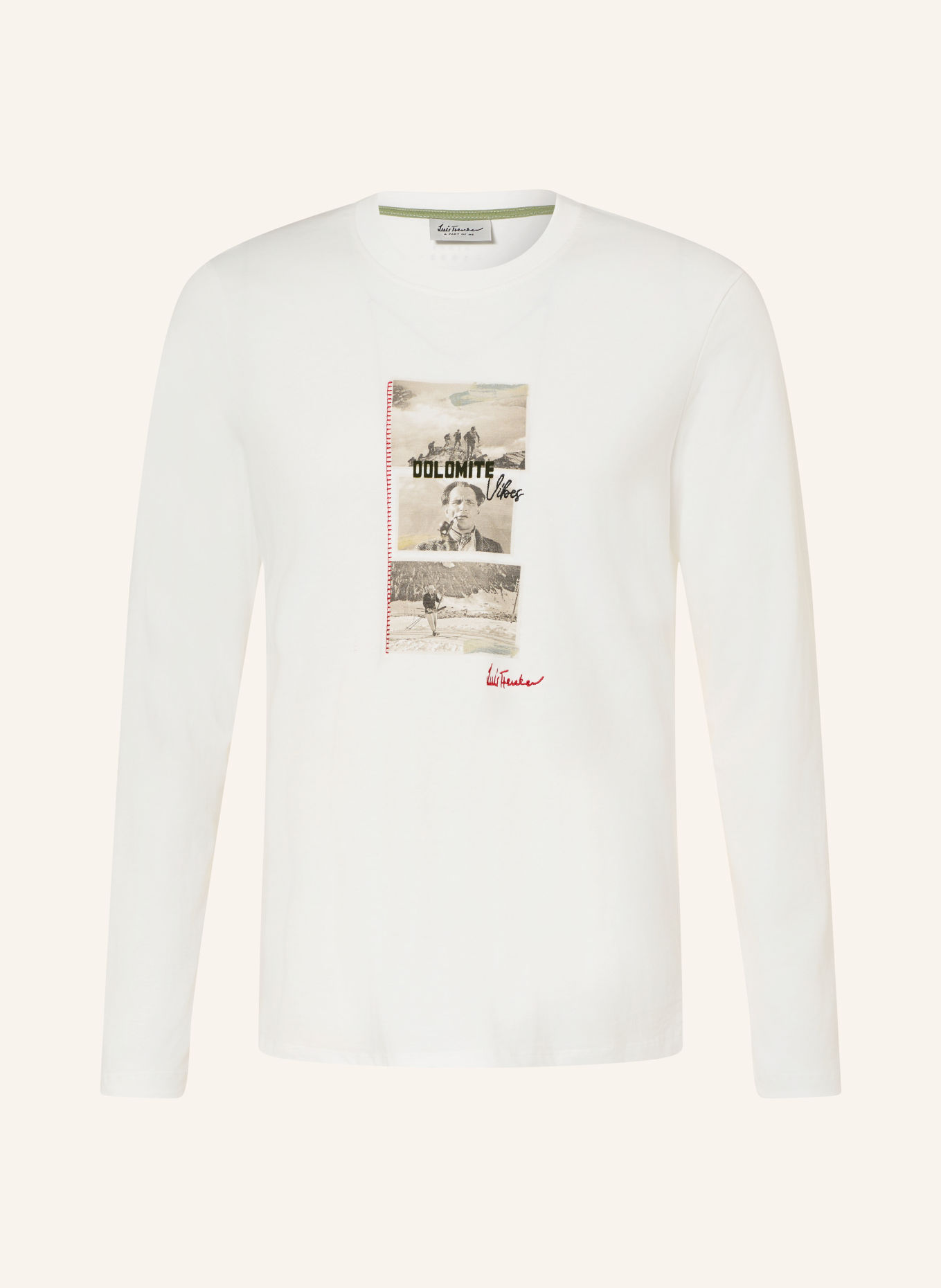 Luis Trenker LURICO Long-sleeve shirt: WHITE