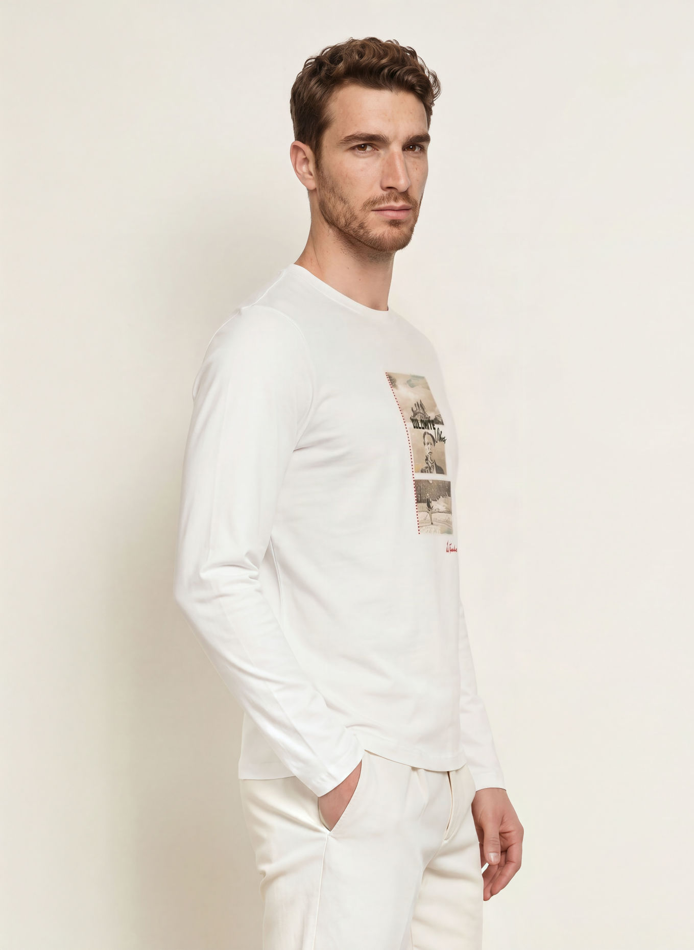 Luis Trenker LURICO Long-sleeve shirt: WHITE
