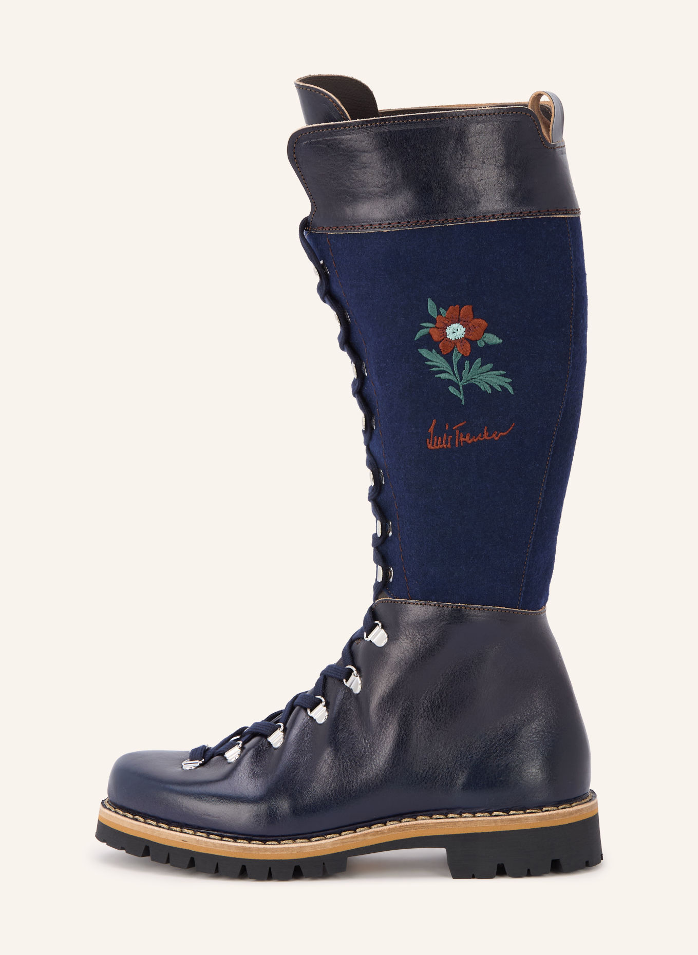 Luis Trenker LUTINA Boots: DARK BLUE / BLUE