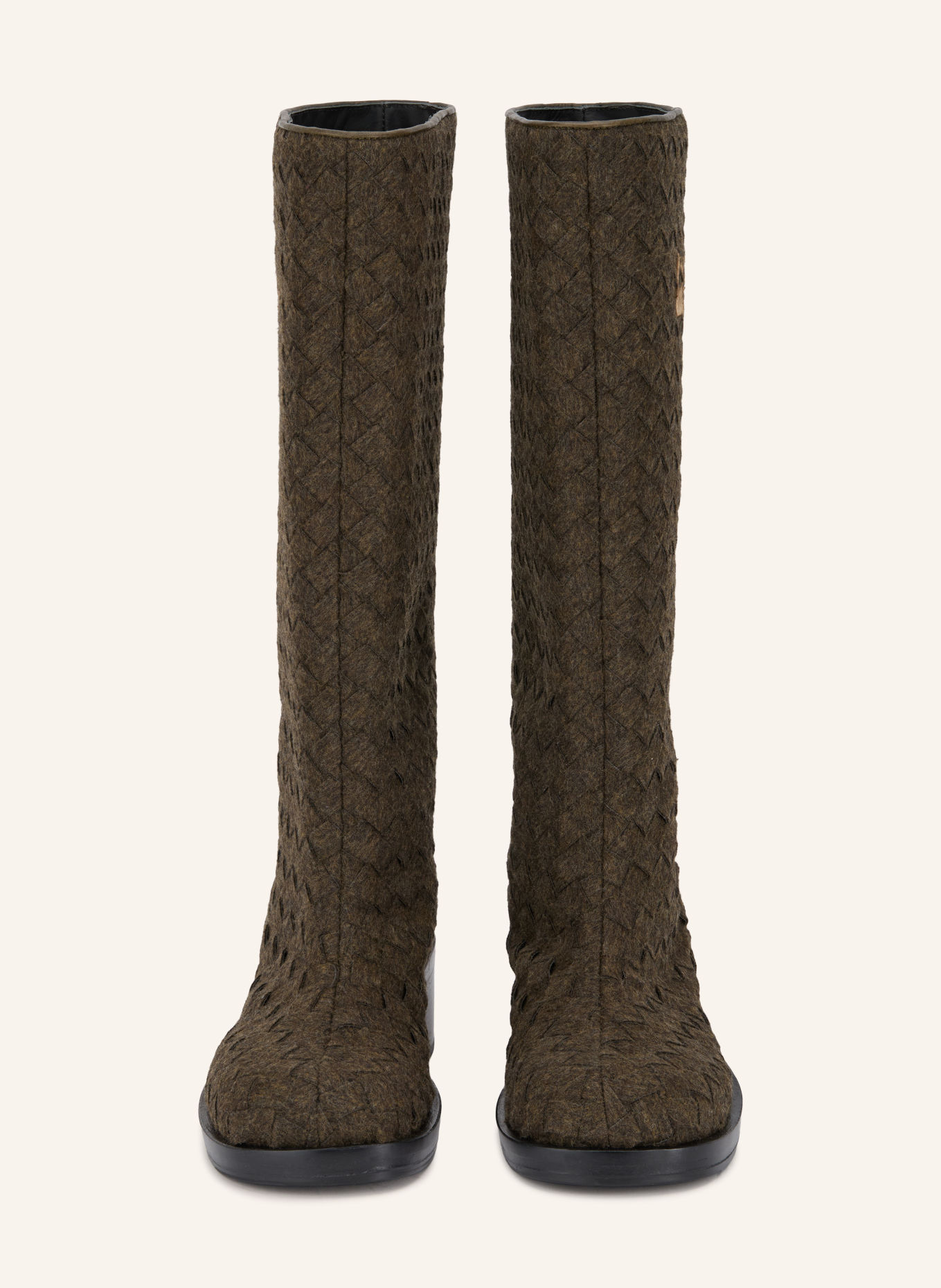 Luis Trenker Stövlar LUSTIEFEL: MÖRKGRÖN / BEIGE
