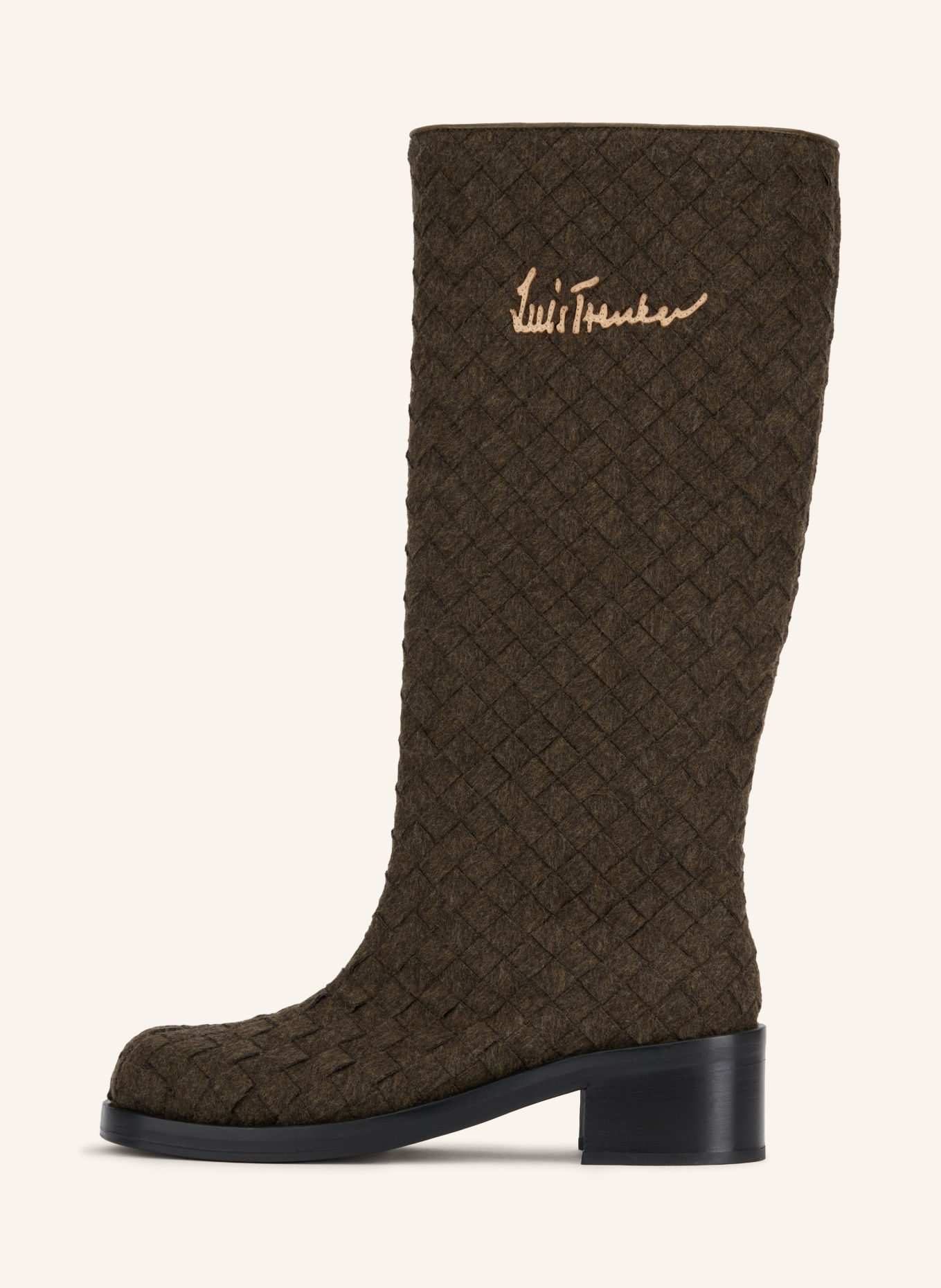 Luis Trenker Stövlar LUSTIEFEL: MÖRKGRÖN / BEIGE