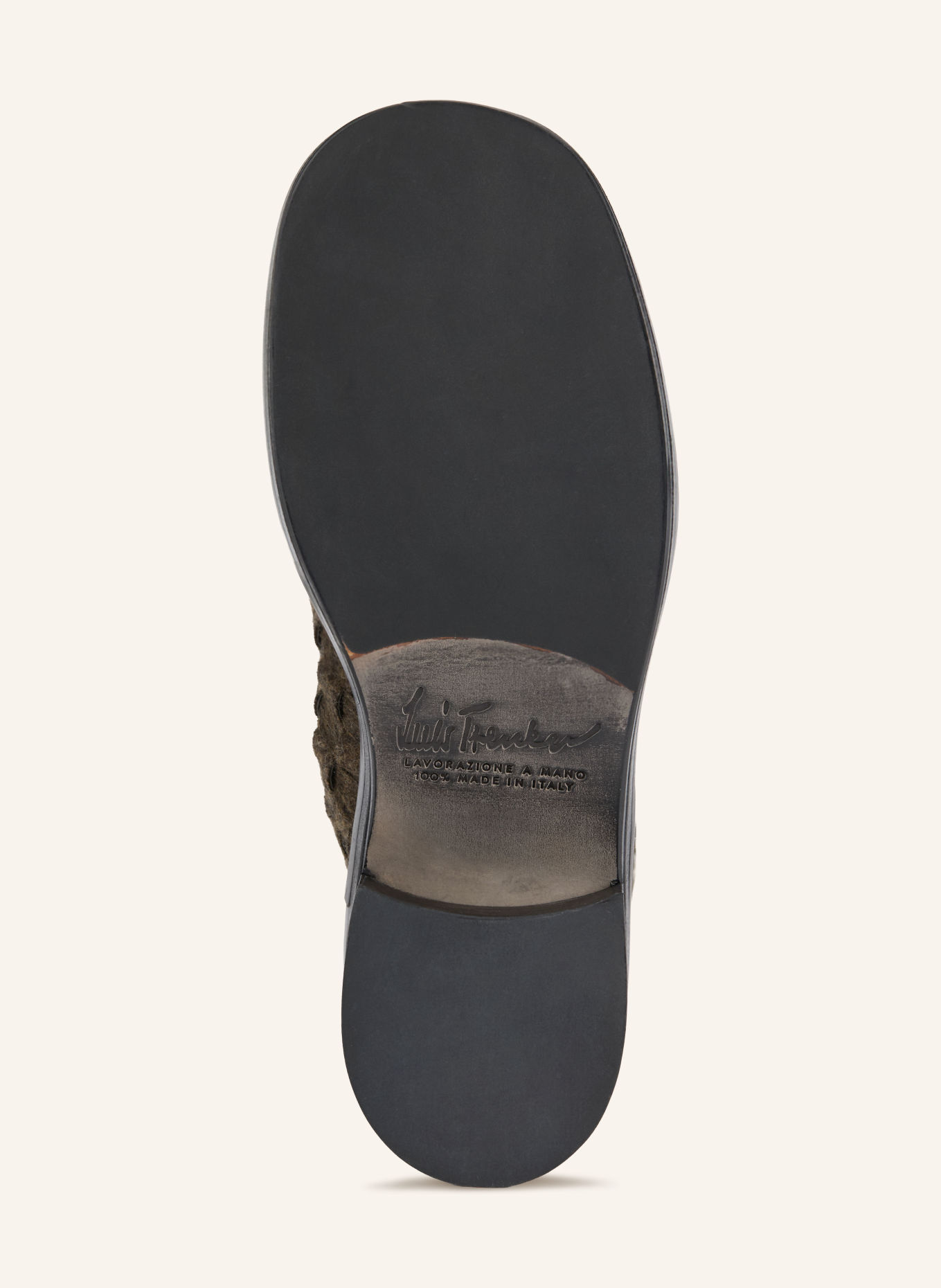 Luis Trenker Stövlar LUSTIEFEL: MÖRKGRÖN / BEIGE