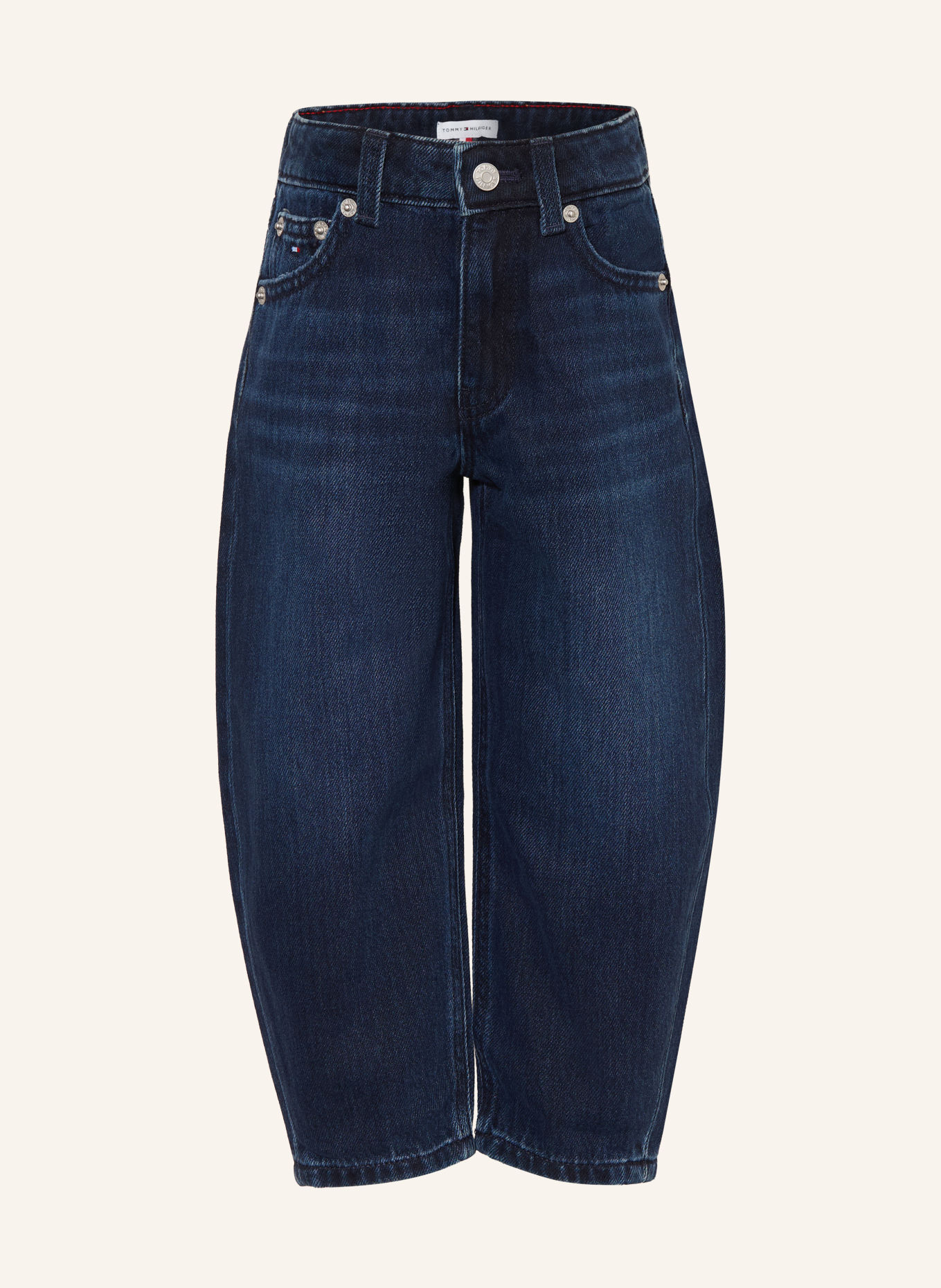 TOMMY HILFIGER Jeans Barrel Fit: 1BK Blueblack