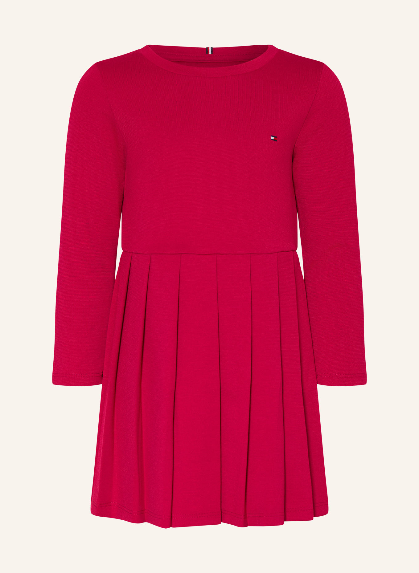 TOMMY HILFIGER Jerseykleid: FUCHSIA