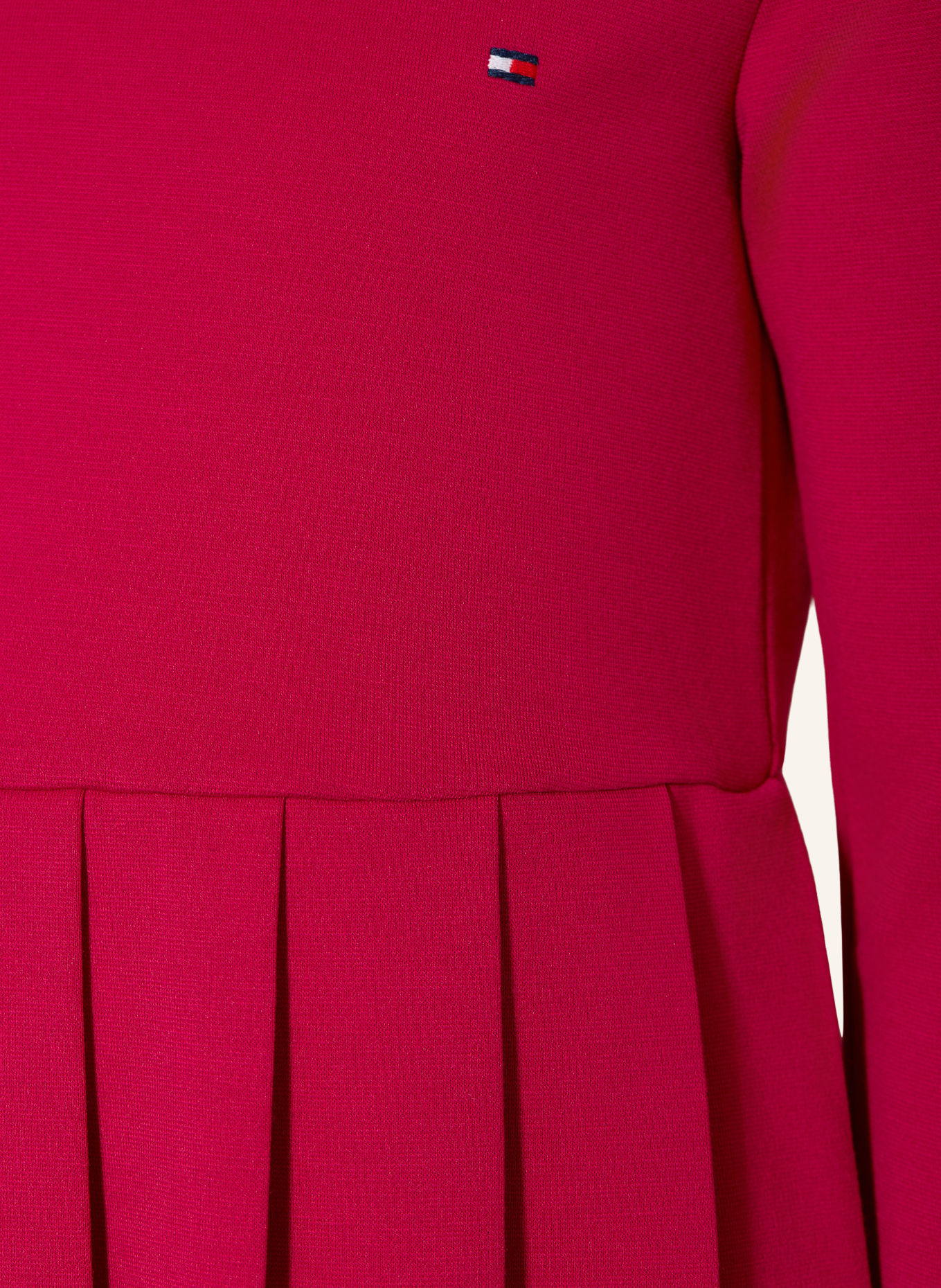 TOMMY HILFIGER Jerseykleid: FUCHSIA