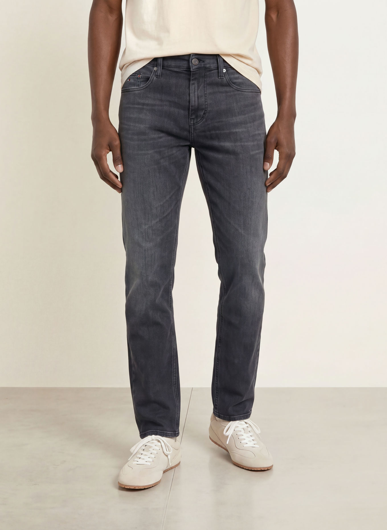 TOMMY JEANS Jeans SCANTON Slim Fit: 1BZ Denim Black