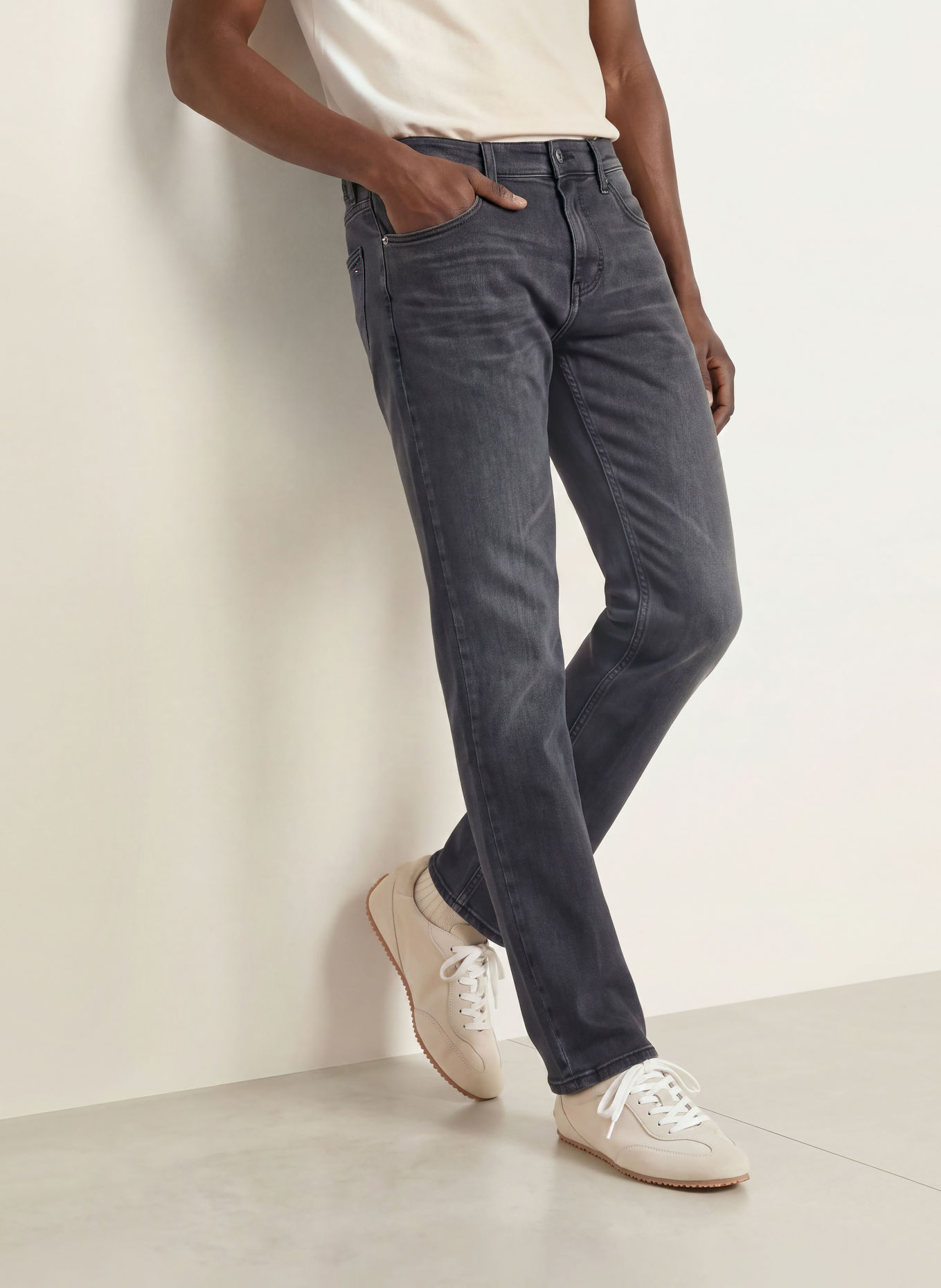 TOMMY JEANS Jeans SCANTON Slim Fit: 1BZ Denim Black