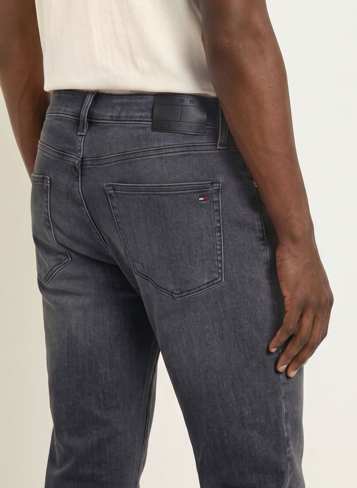 TOMMY JEANS Jeans SCANTON Slim Fit: 1BZ Denim Black
