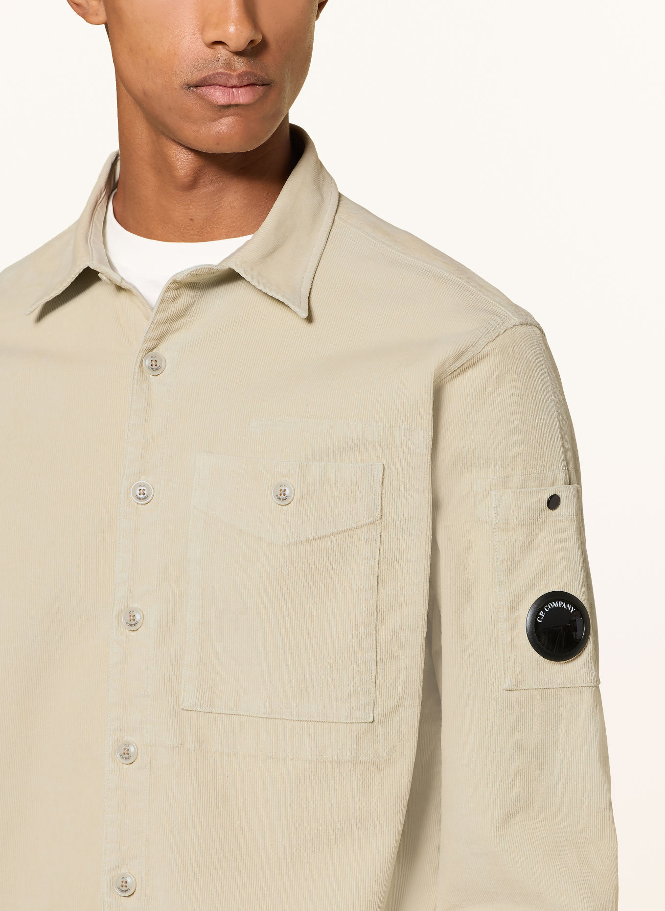 C.P. COMPANY Cord-Overjacket: BEIGE