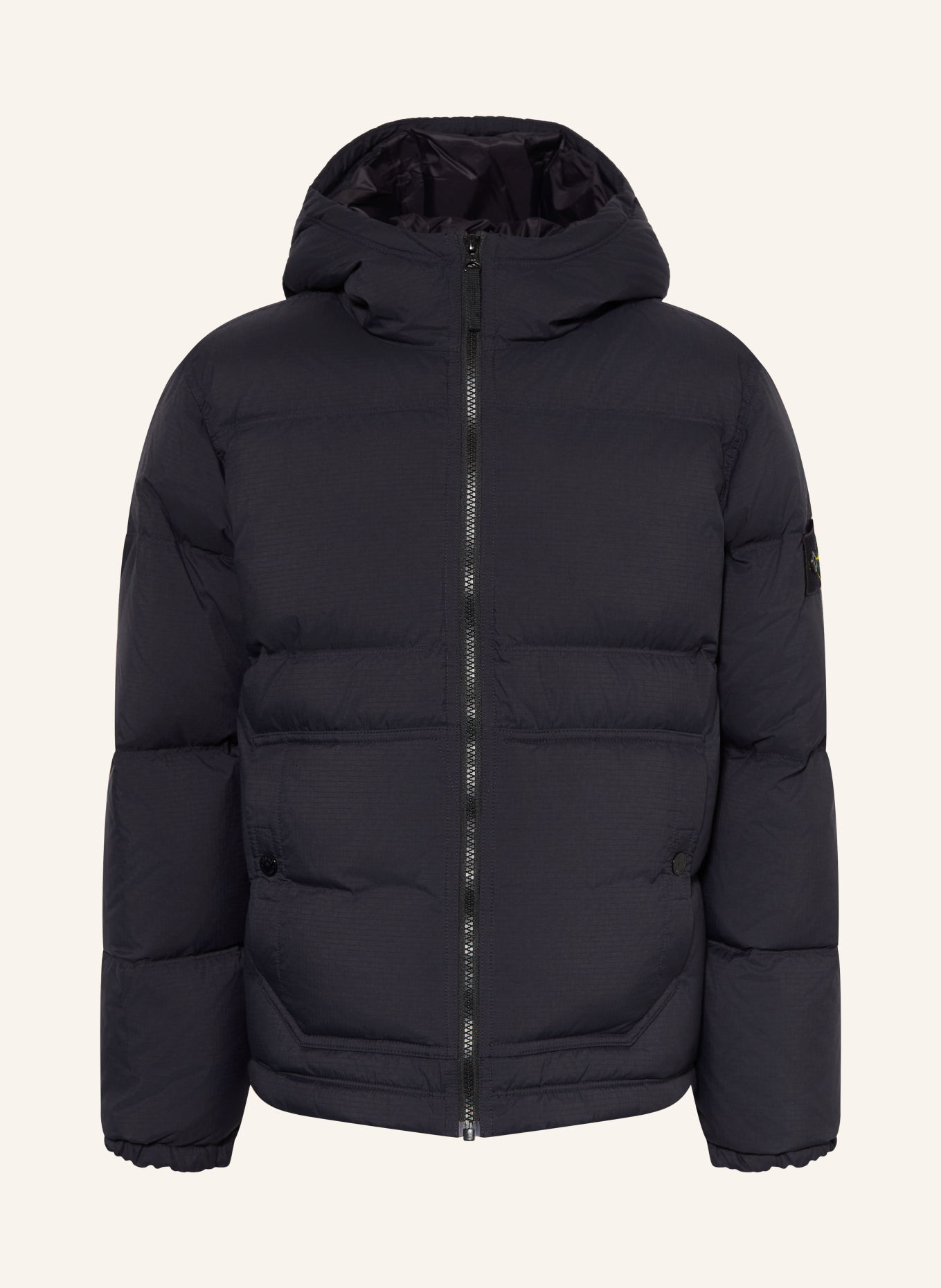STONE ISLAND JUNIOR Dunjakke: SORT