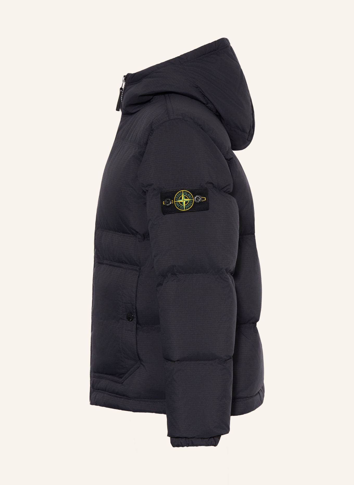 STONE ISLAND JUNIOR Dunjakke: SORT