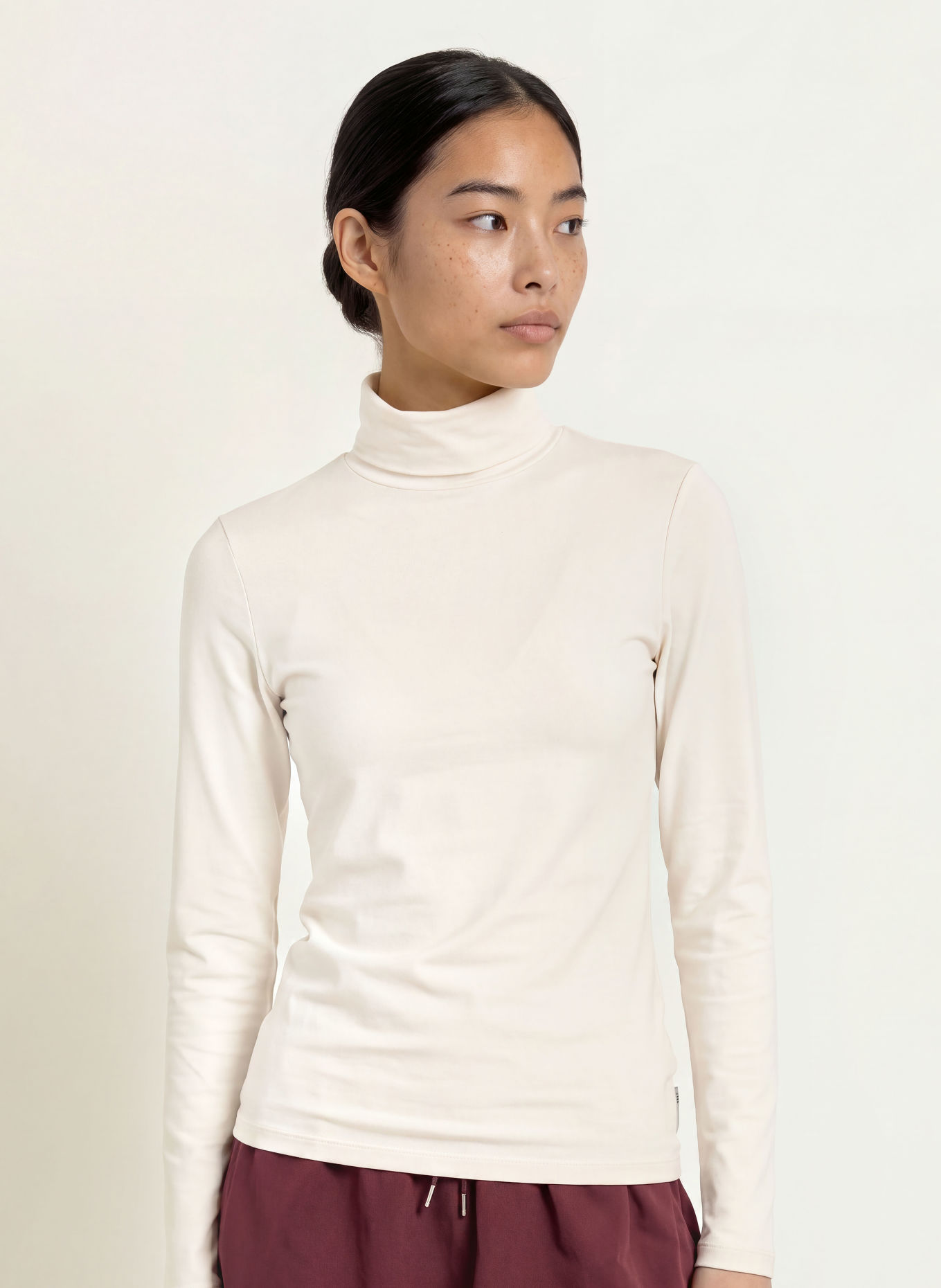 Marc O'Polo DENIM Turtleneck top: ECRU