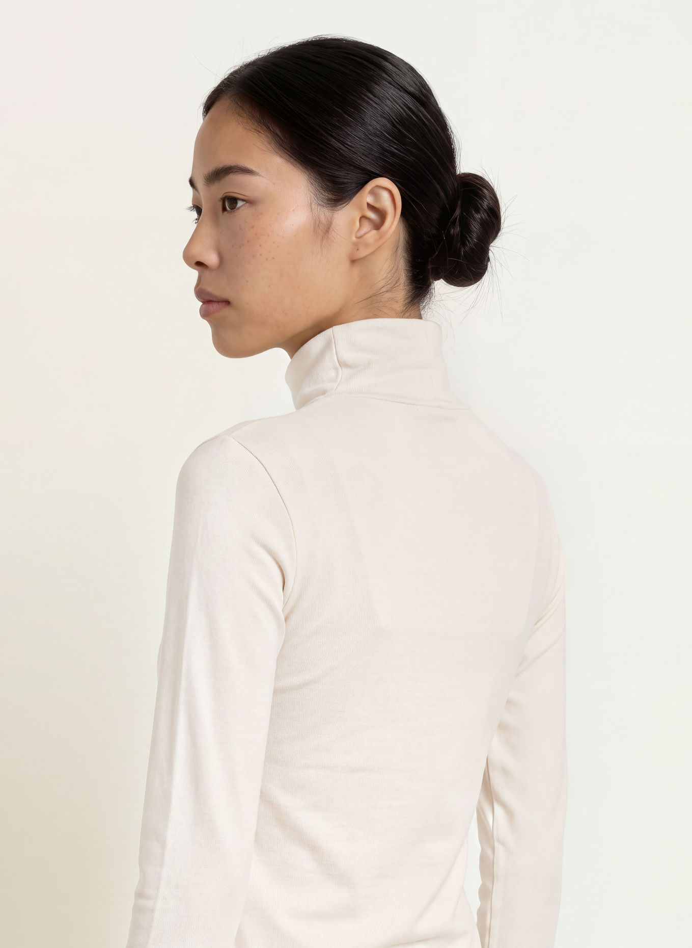 Marc O'Polo DENIM Turtleneck top: ECRU