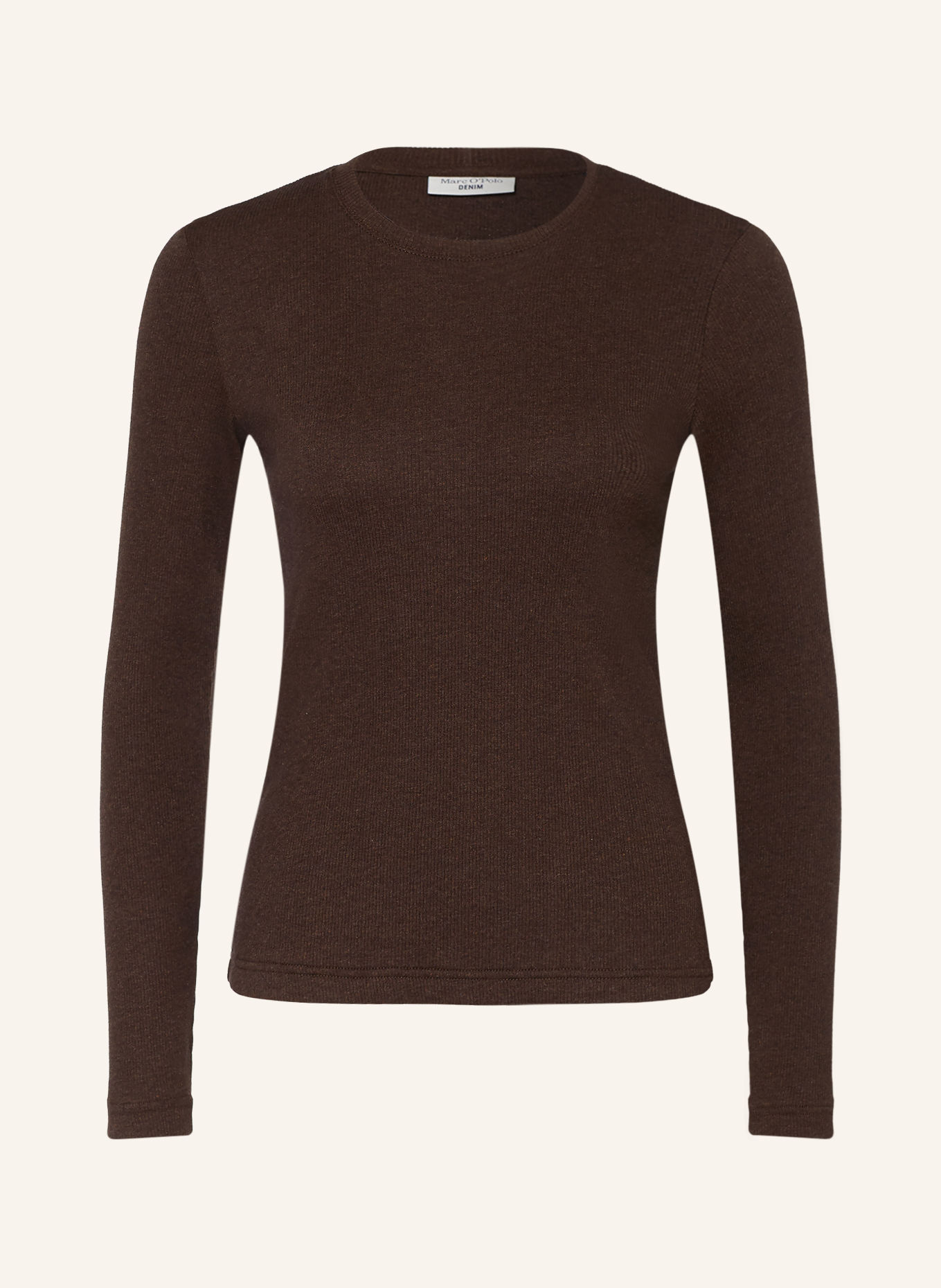 Marc O'Polo DENIM Long-sleeve shirt: DARK BROWN