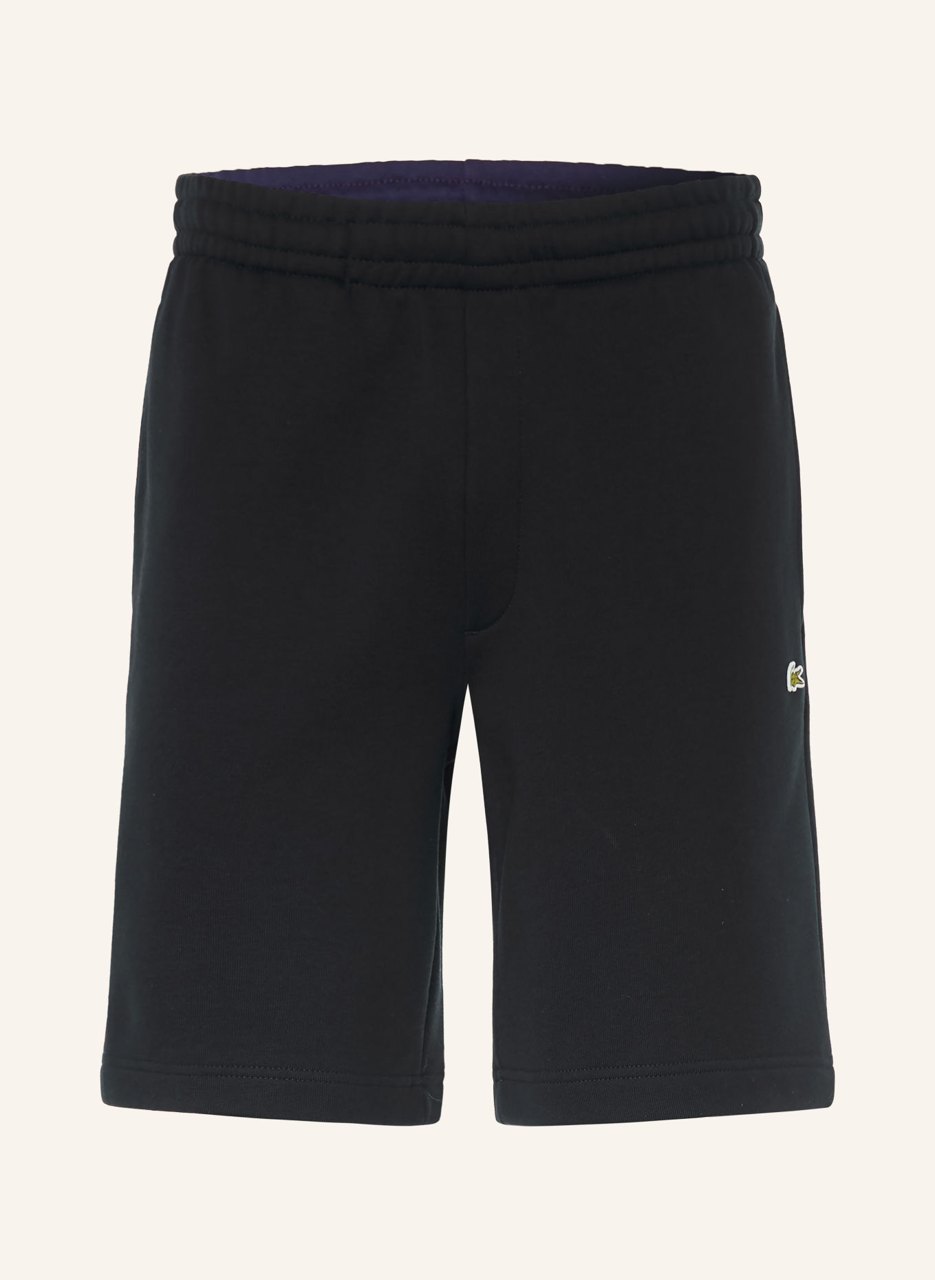 LACOSTE Sweatshort: ZWART