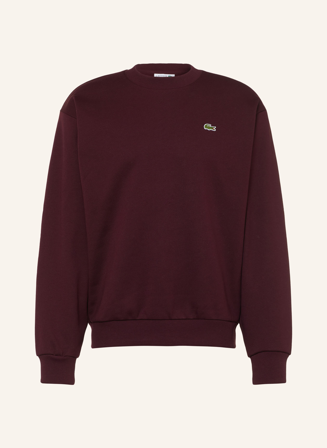 LACOSTE Mikiny: TMAVĚ ČERVENÁ