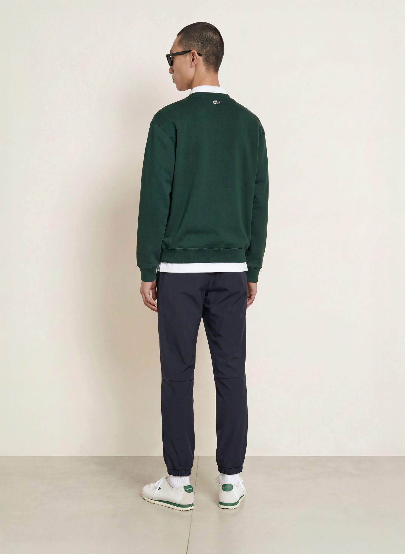 LACOSTE Broek in joggingstijl, regular fit: DONKERBLAUW