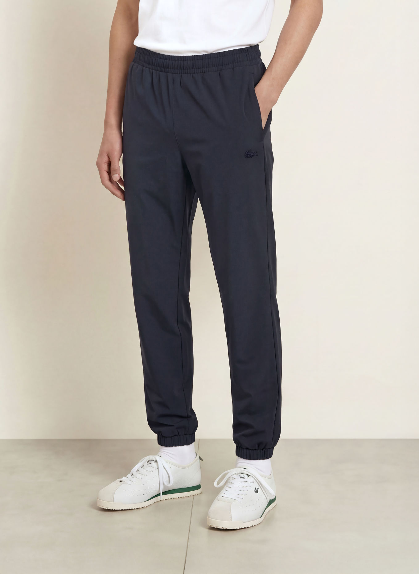 LACOSTE Broek in joggingstijl, regular fit: DONKERBLAUW