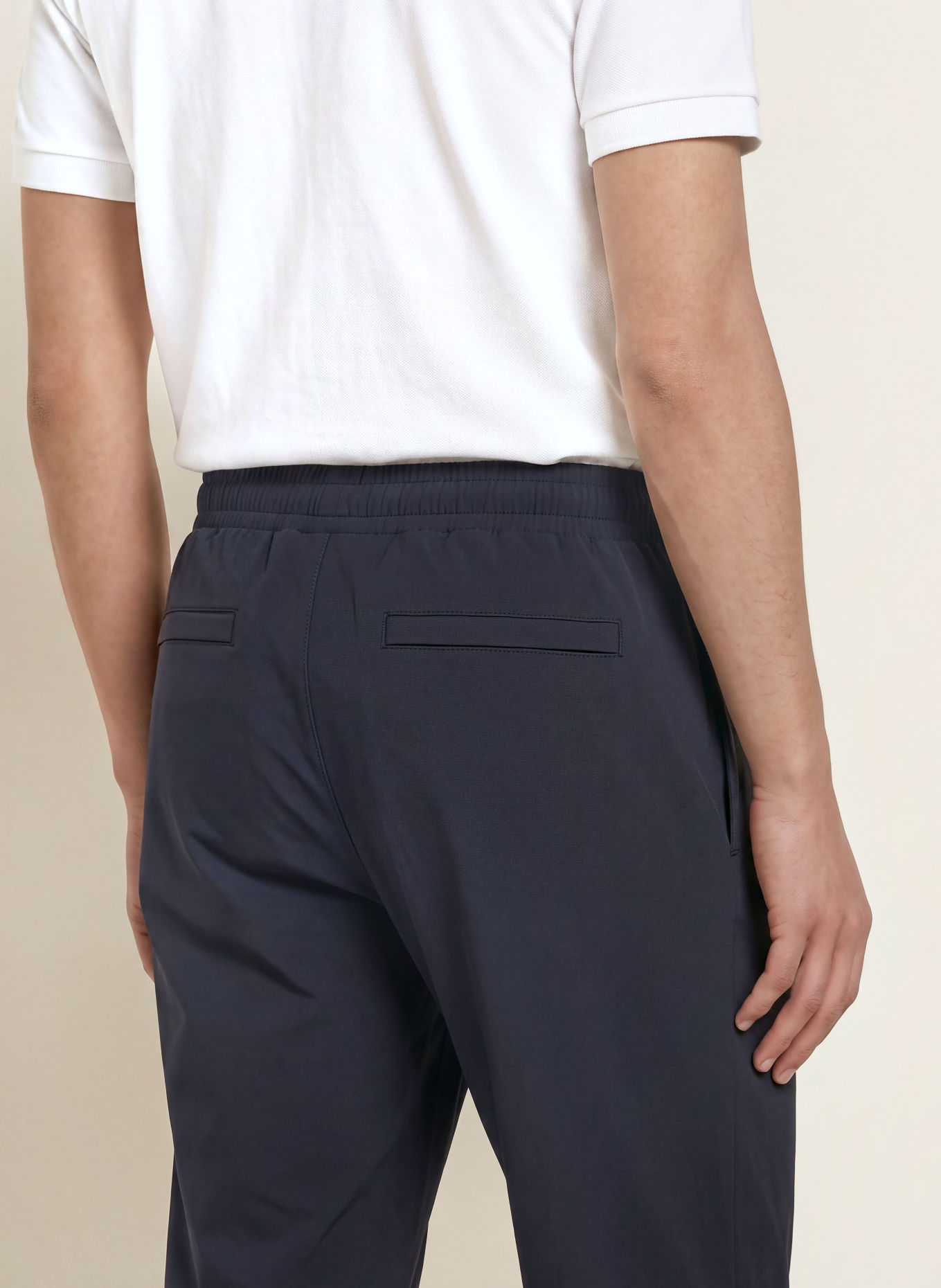 LACOSTE Broek in joggingstijl, regular fit: DONKERBLAUW
