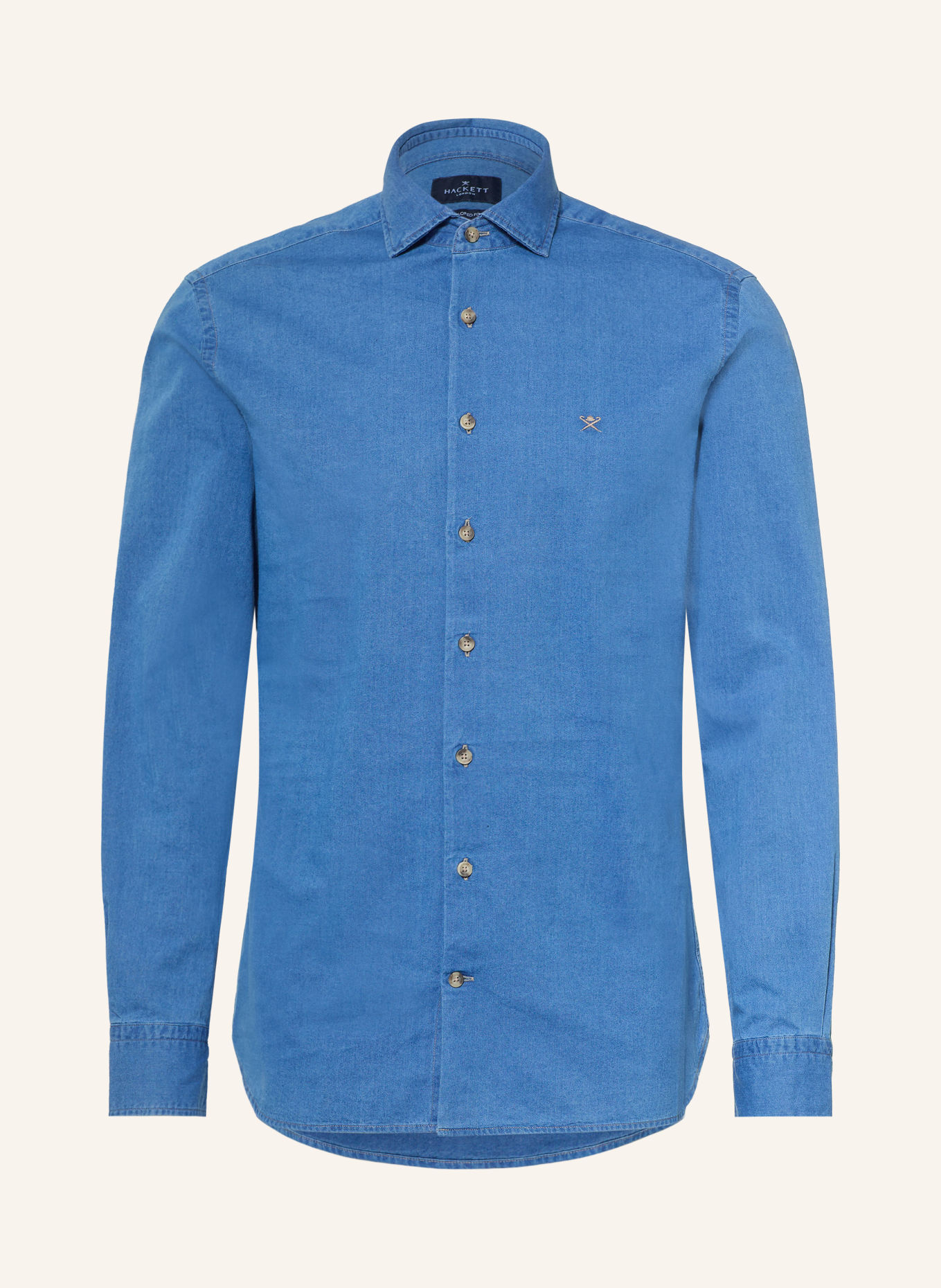 HACKETT LONDON Oxford-overhemd Tailored Fit: LICHTBLAUW