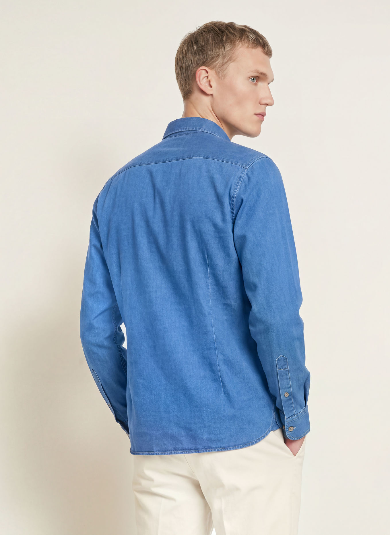 HACKETT LONDON Oxford-overhemd Tailored Fit: LICHTBLAUW