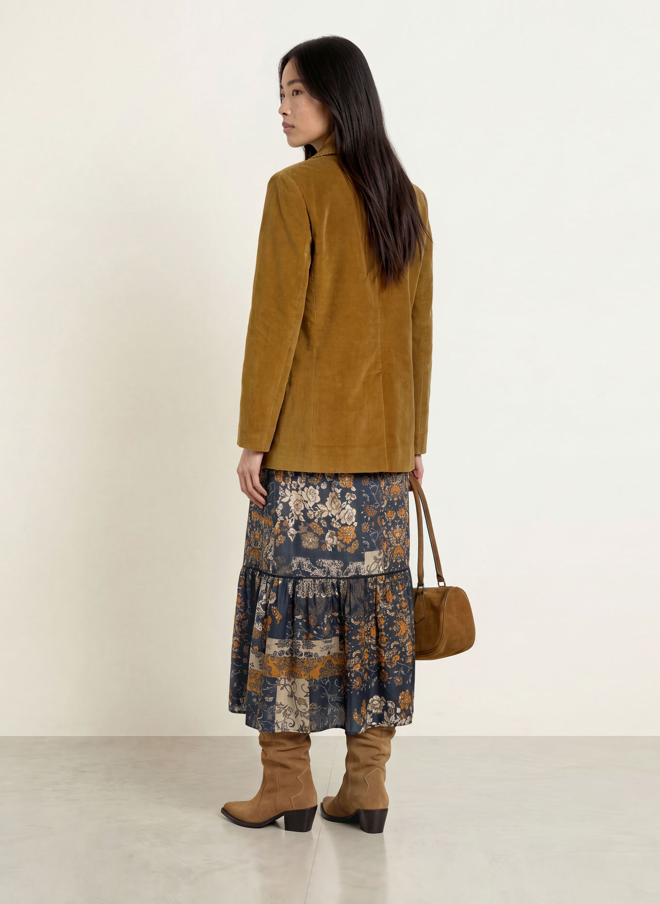 lollys laundry Corduroyblazer RYANLL: COGNAC