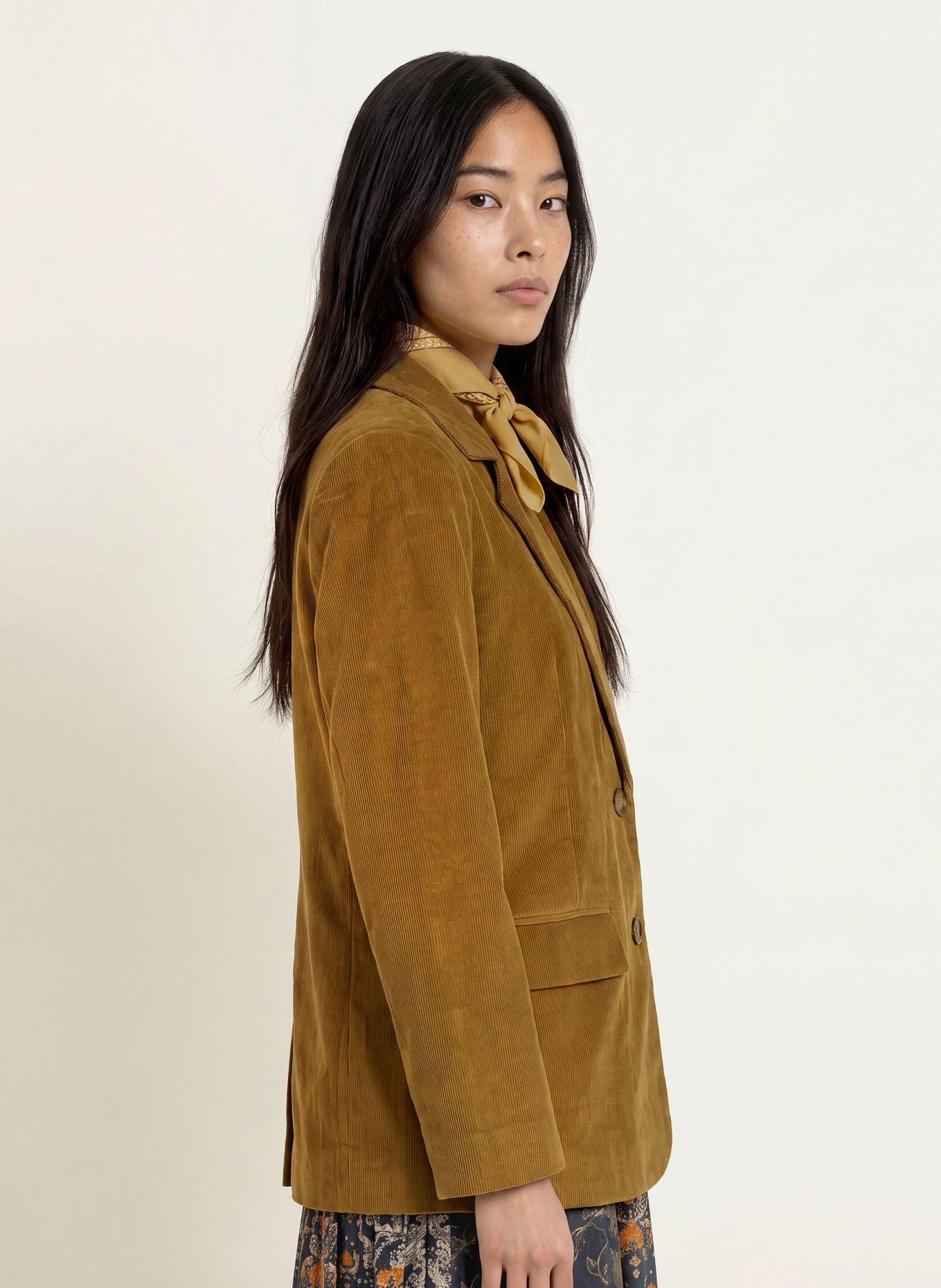 lollys laundry Corduroyblazer RYANLL: COGNAC