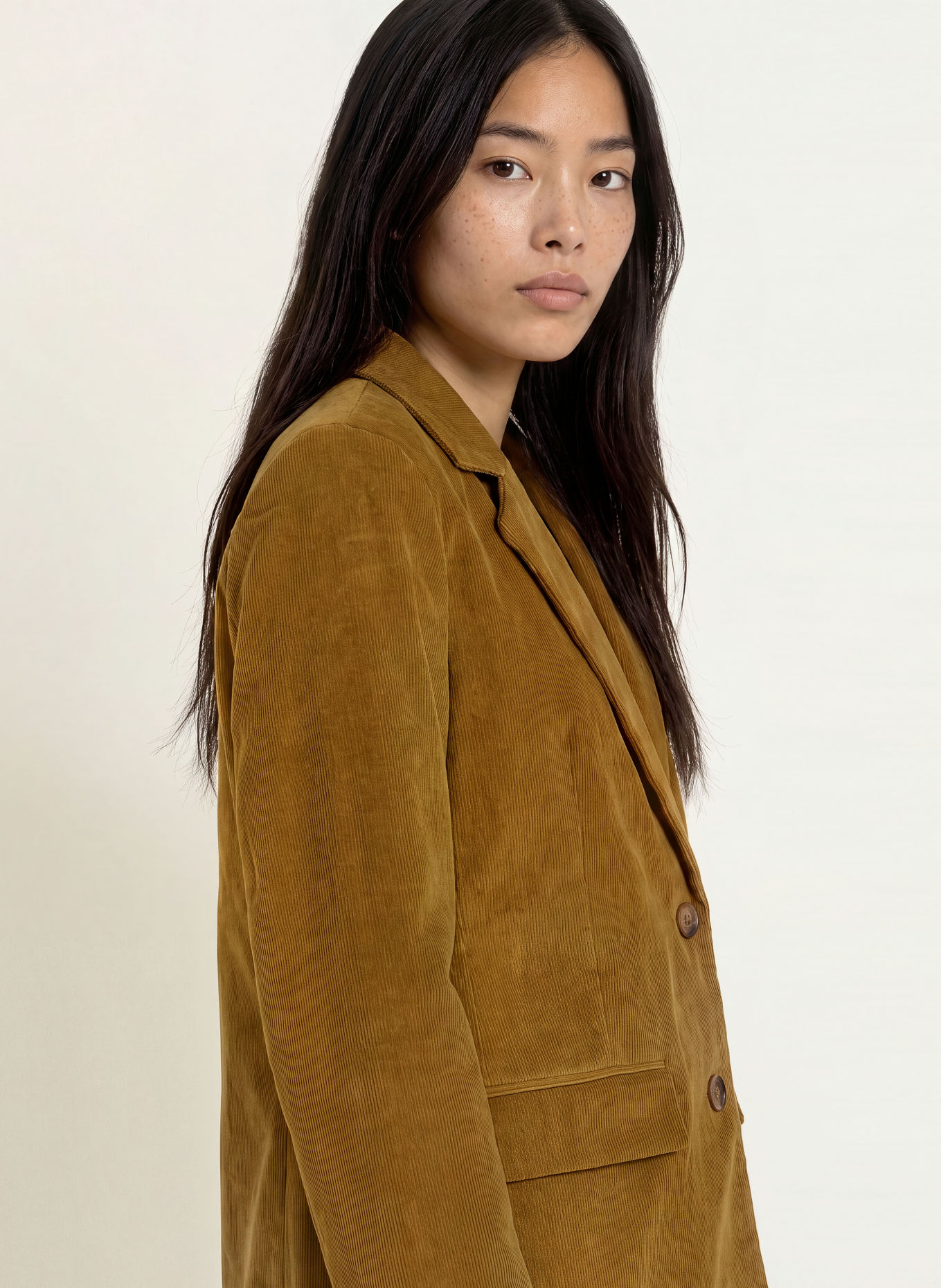 lollys laundry Corduroyblazer RYANLL: COGNAC