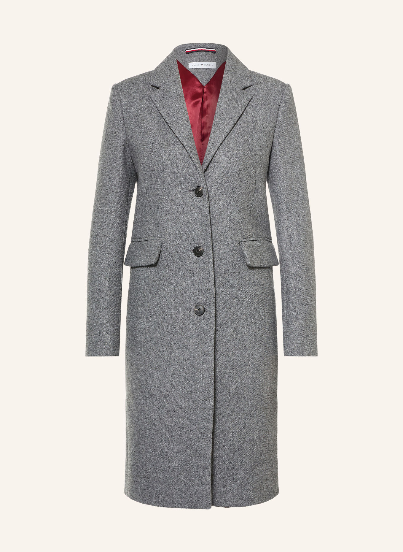 TOMMY HILFIGER Blazermantel: GRAU
