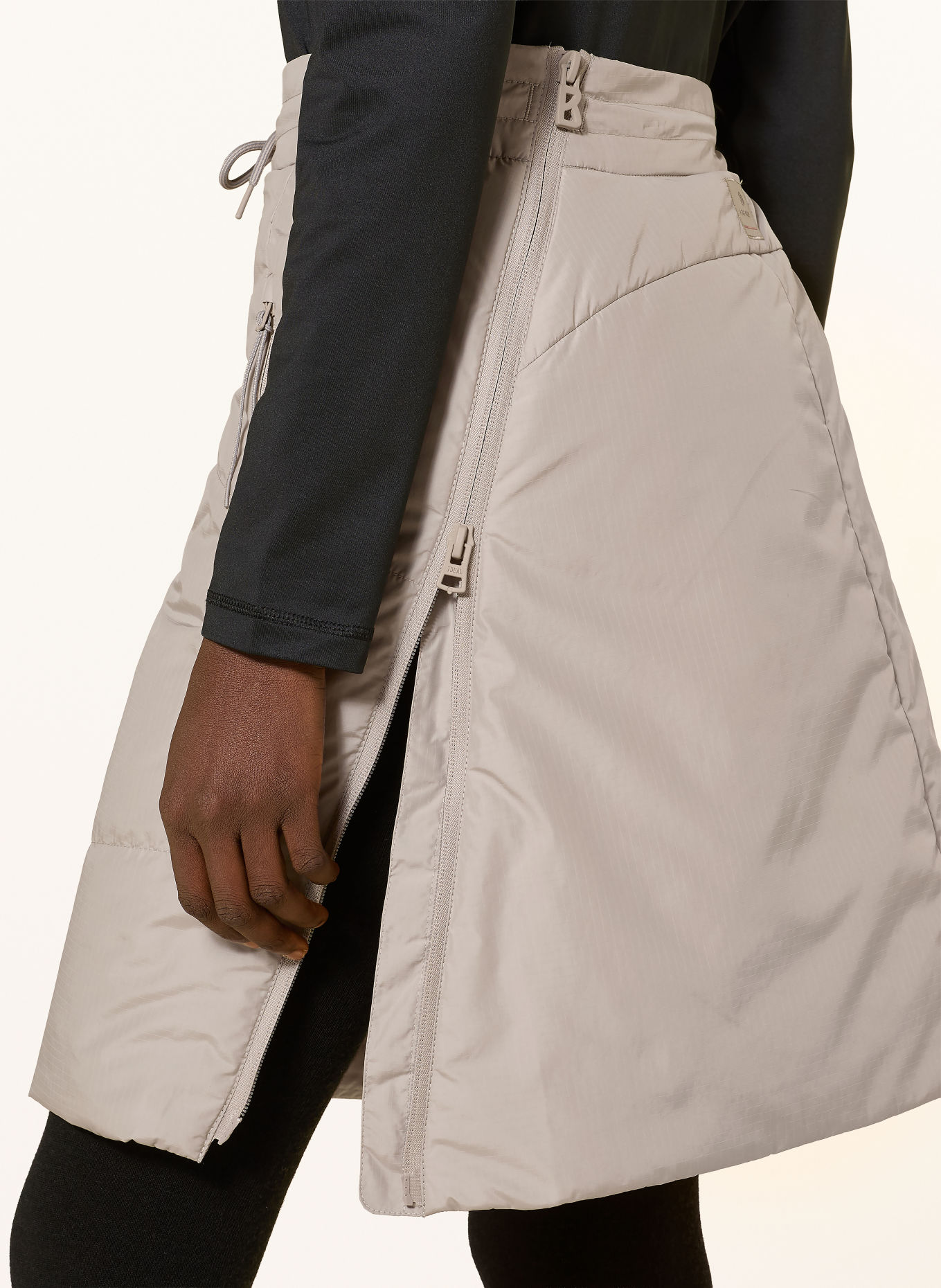 FIRE+ICE BELVA Ski Skirt: LIGHT BROWN