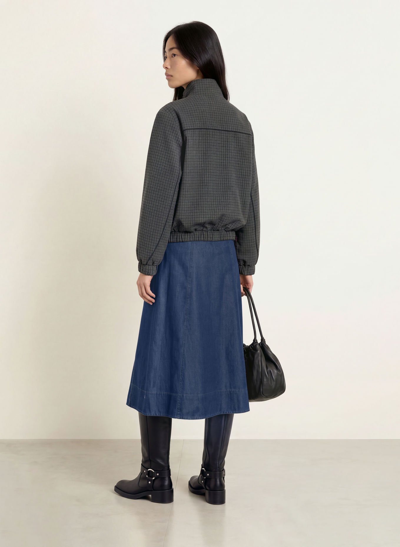 MOS MOSH MMAURORA Jeans Skirt: DARK BLUE