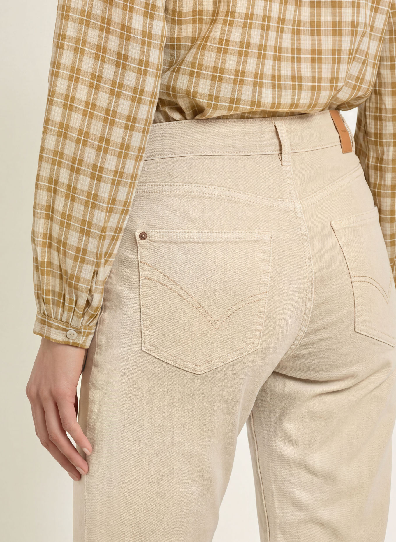 MOS MOSH Blugi drepți MMCOLORADO: 128 Oxford Tan
