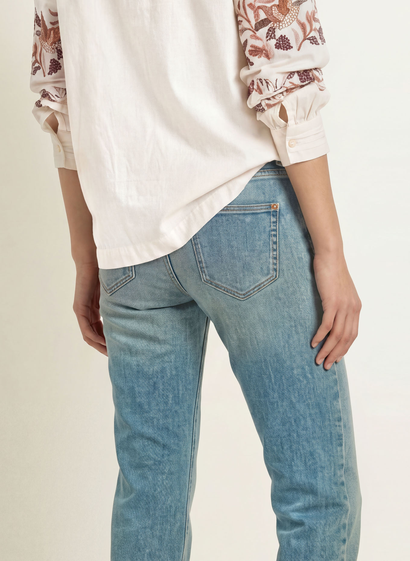 MOS MOSH Straight Jeans MMASHLEY: 403 VINTAGE BLUE