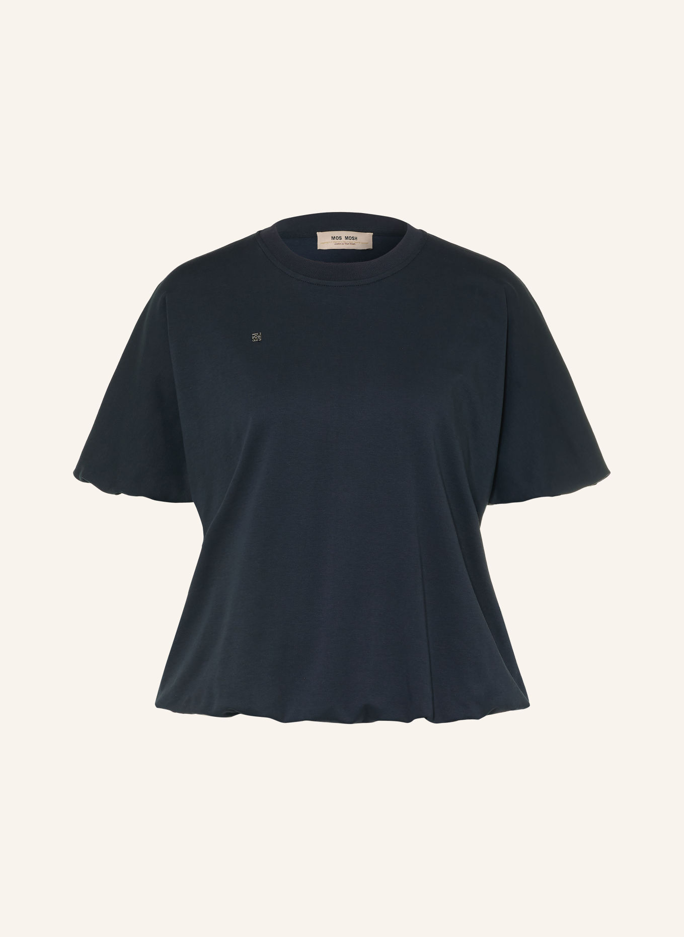 MOS MOSH T-shirt MMELLI: DONKERBLAUW