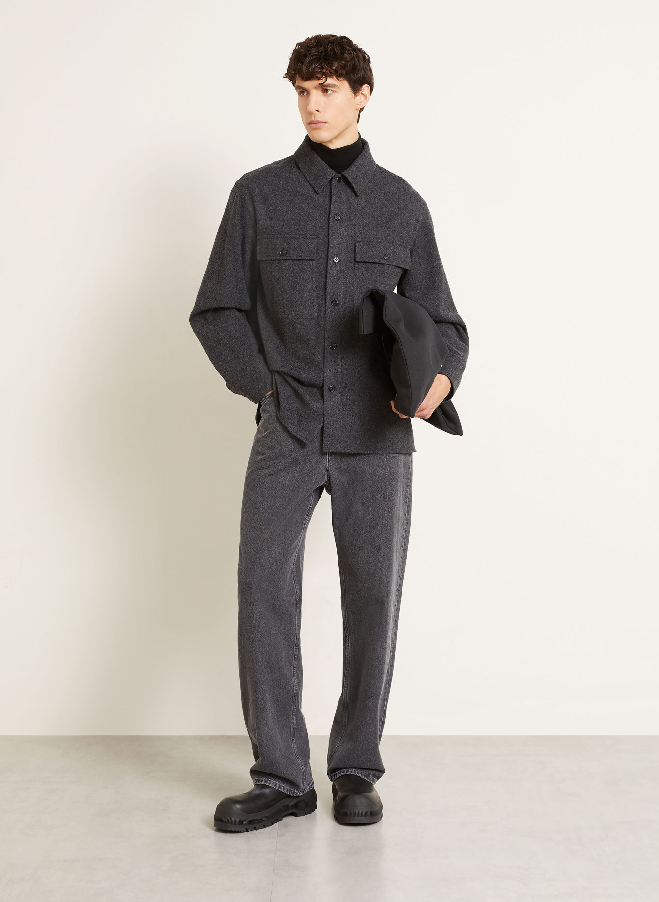 JIL SANDER Jeans met normale pasvorm: 069 LAVA STONE